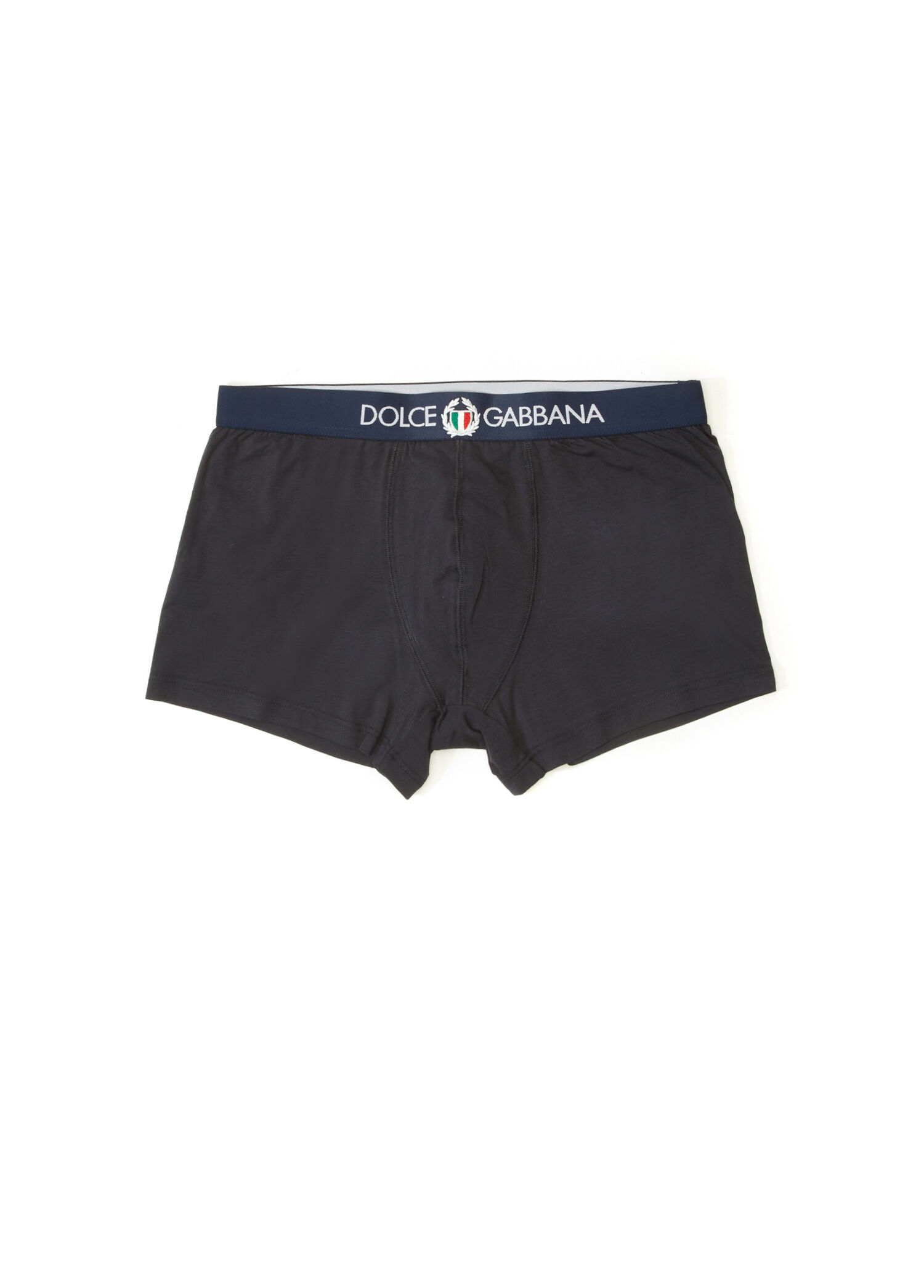Lacivert Logo Bantlı Erkek Boxer