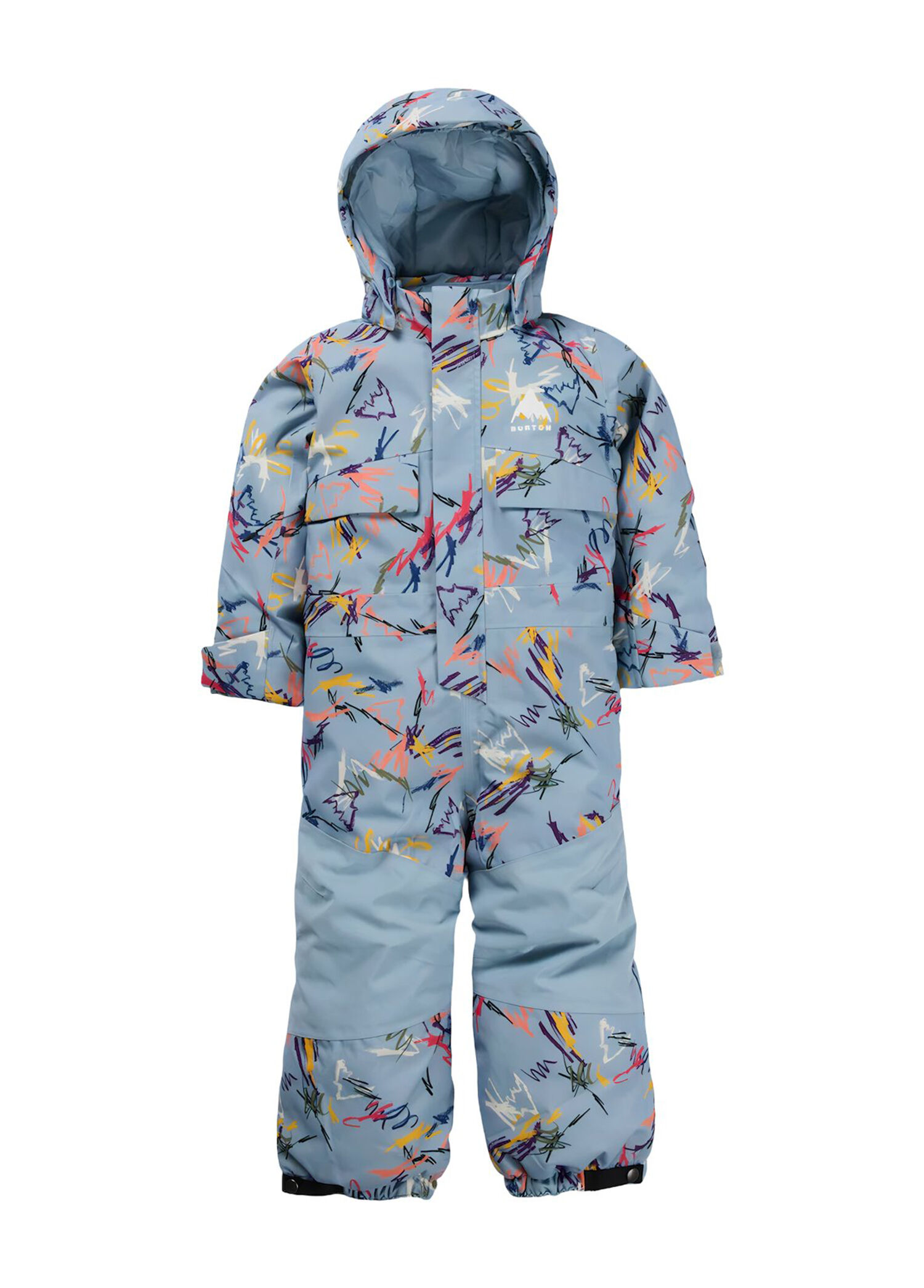 BURTON ネイビー/ライム 120センチ 子ども用スノーボードウェア BURTON