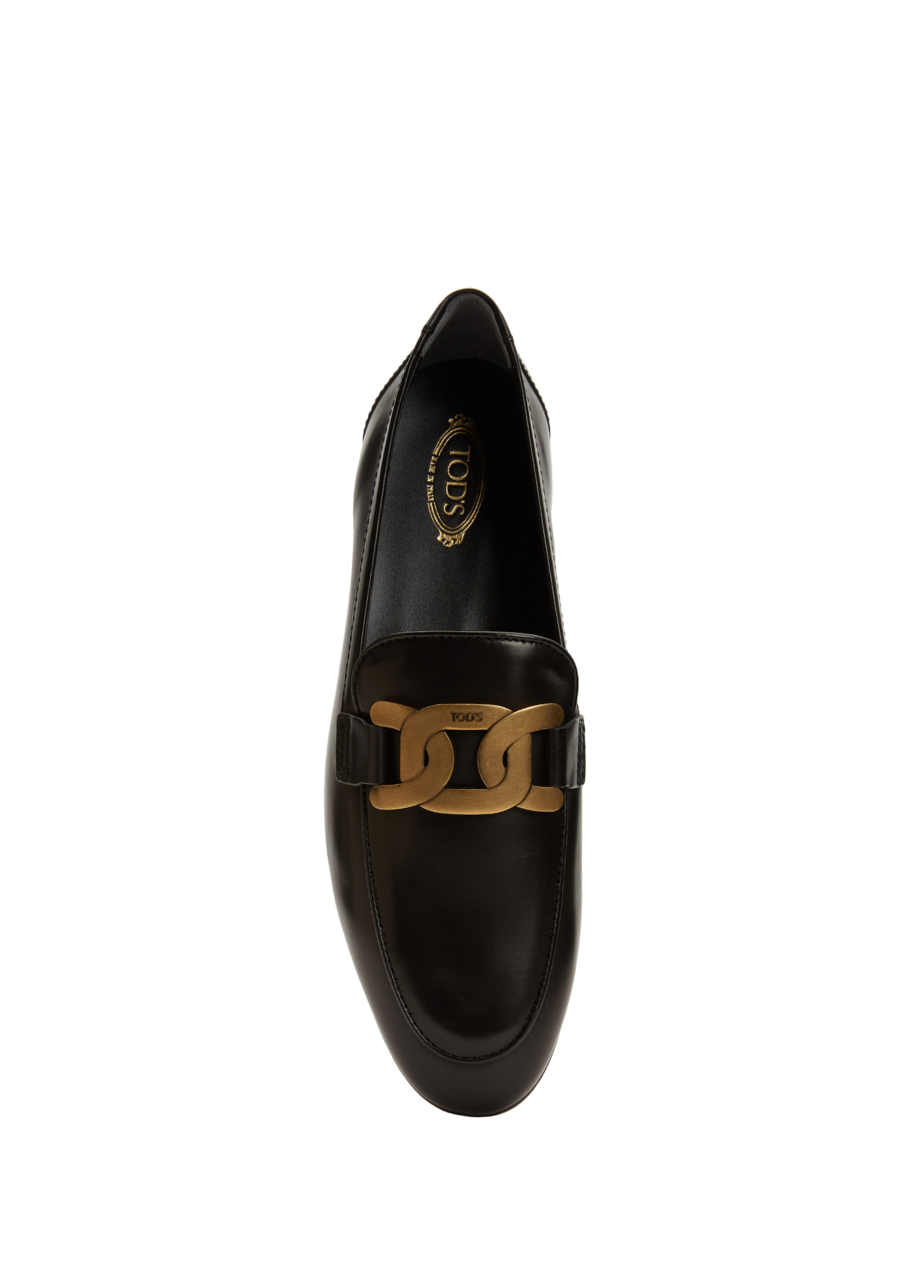 Beymen Siyah Zincir Bantlı Kadın Deri Loafer. 4 Beymen Siyah Zincir Bantlı Kadın Deri Loafer. 4
