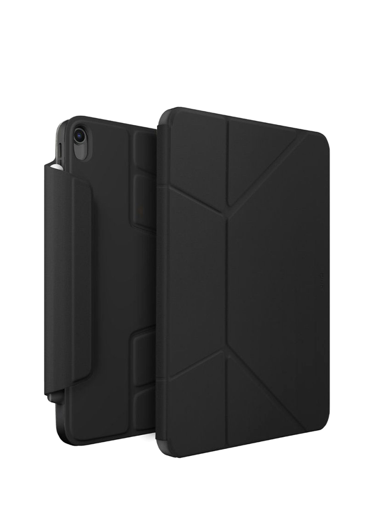 Ryze iPad Air 11 Standlı Katlanabilir Siyah Tablet Kılıfı