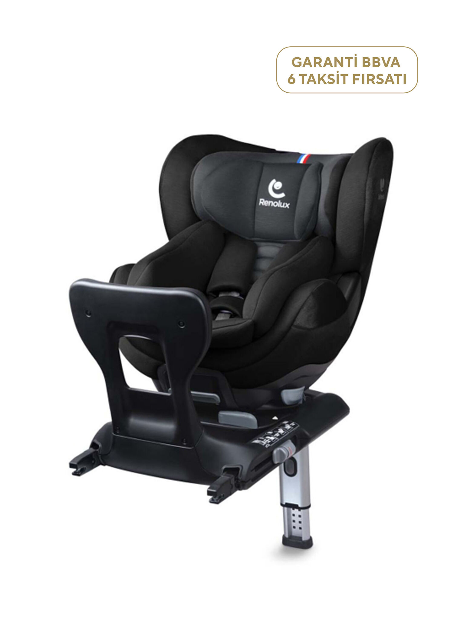 Gaia Softness I-Size İsofix'li 0-18 Kg Siyah Oto Koltuğu