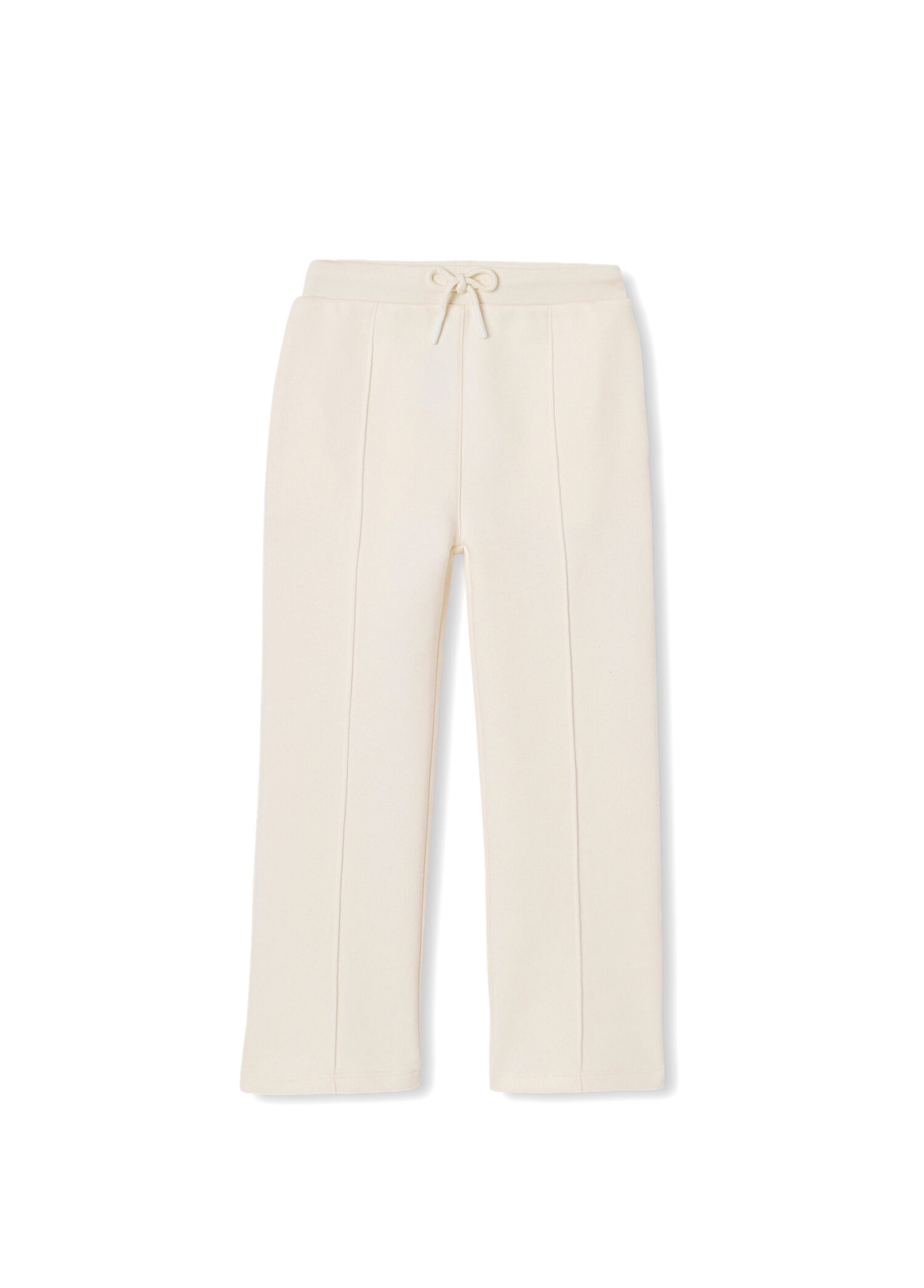 Bej Polar Kız Çocuk Jogger Pantolon