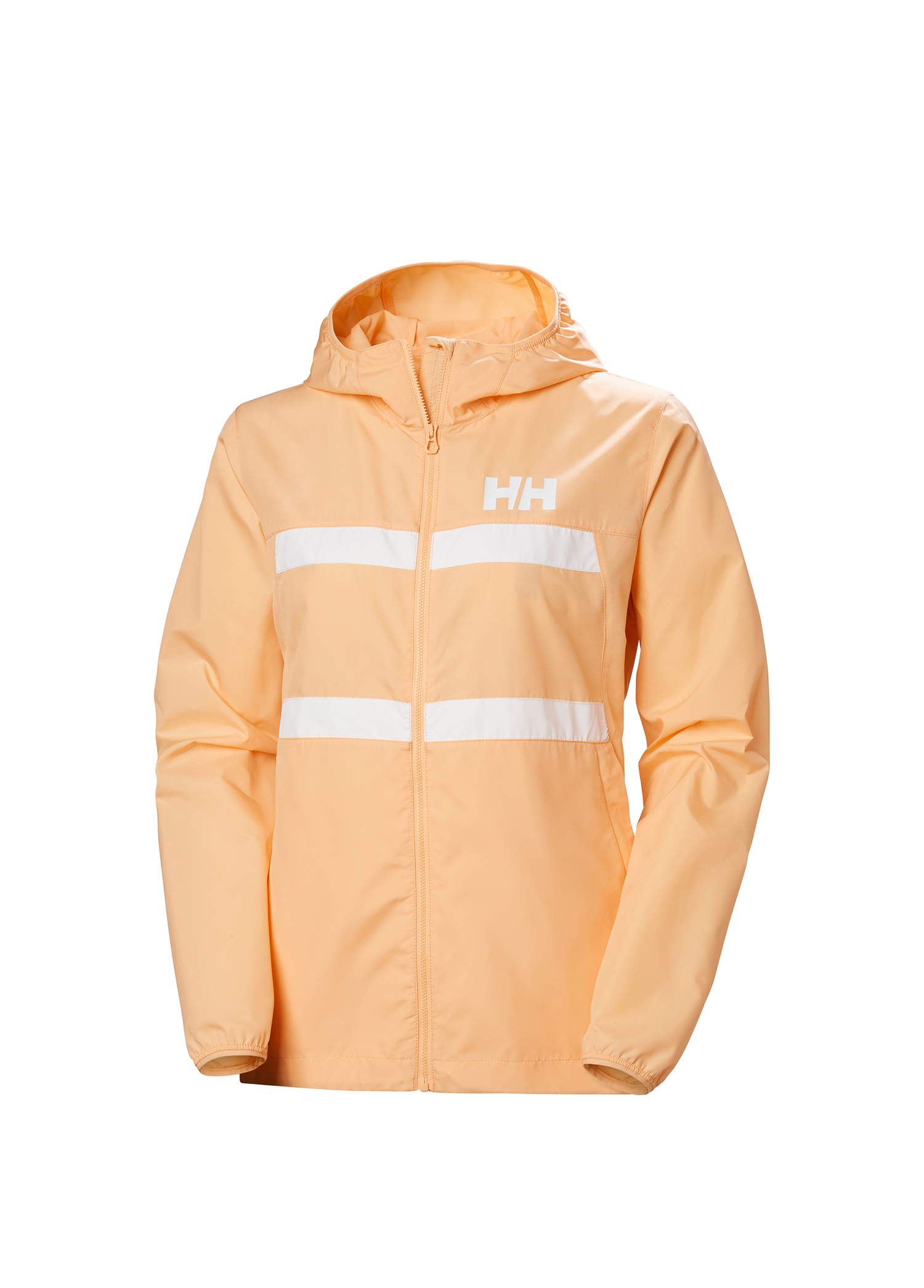 Salt Stripe Windbreaker Miami Peach Kadın Rüzgarlık