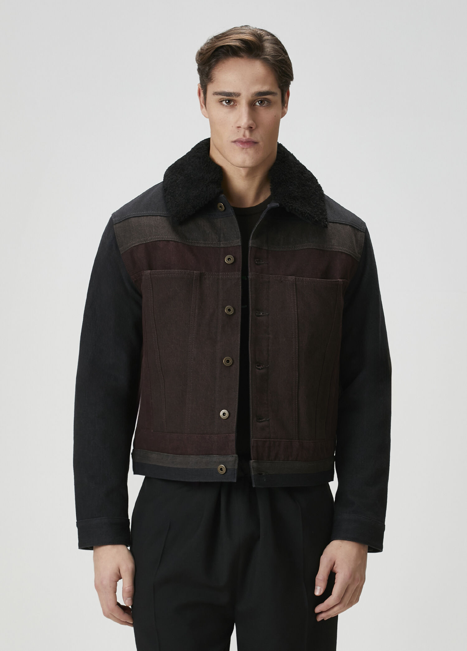 x Albers Kahverengi Denim Ceket