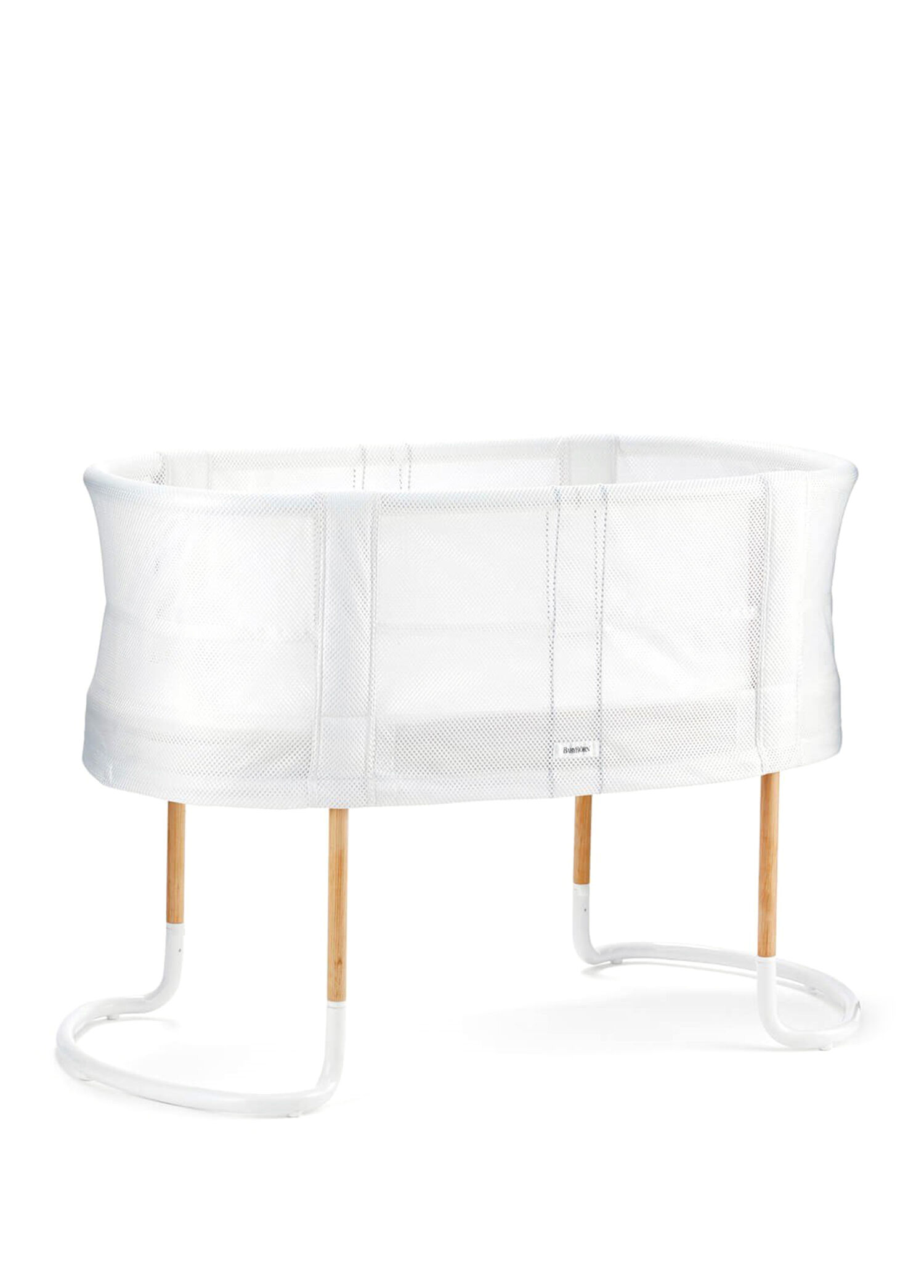 Crib Beyaz İki Katlı Bebek Beşiği