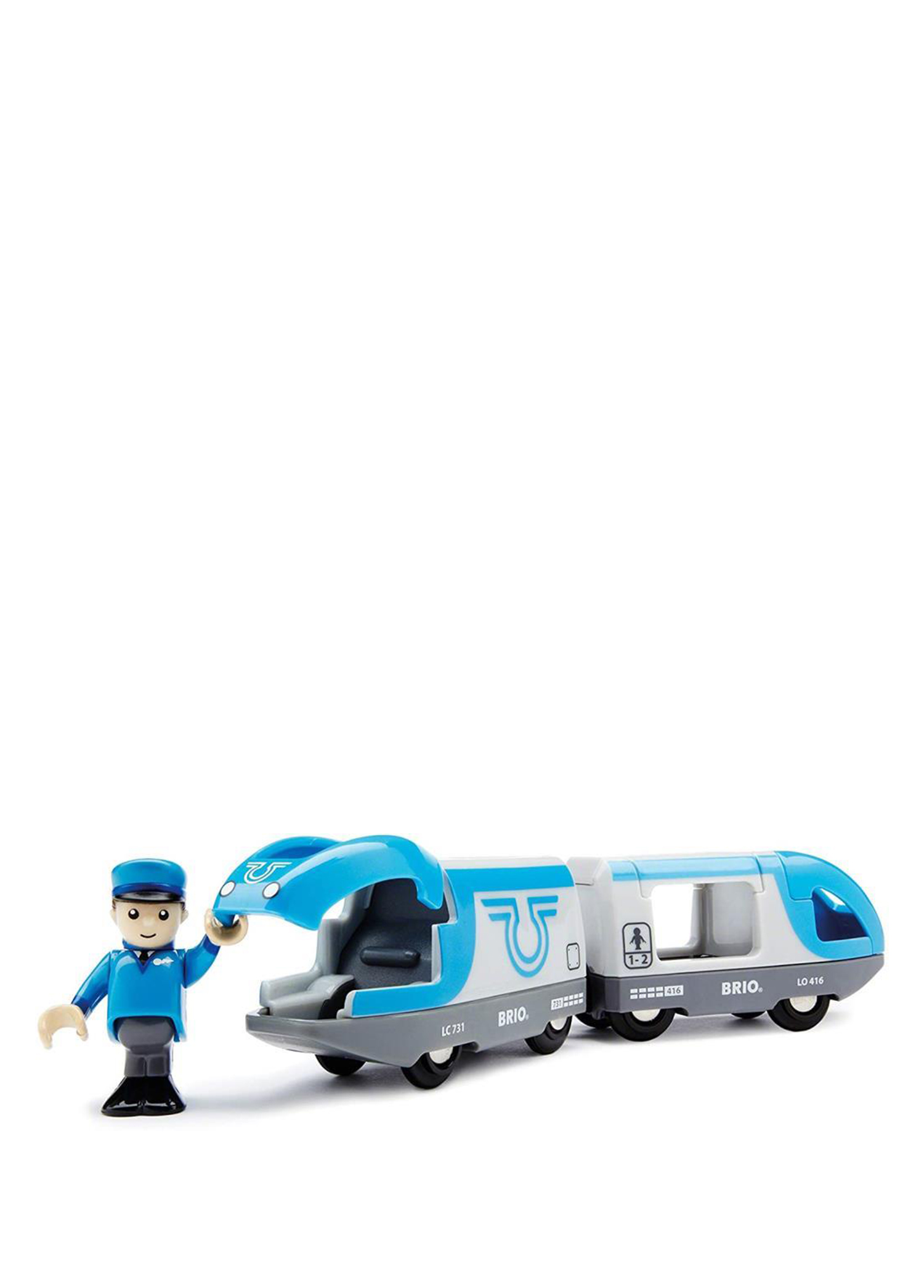 Brio 33506 Battery Operated Travel Train Toy Set