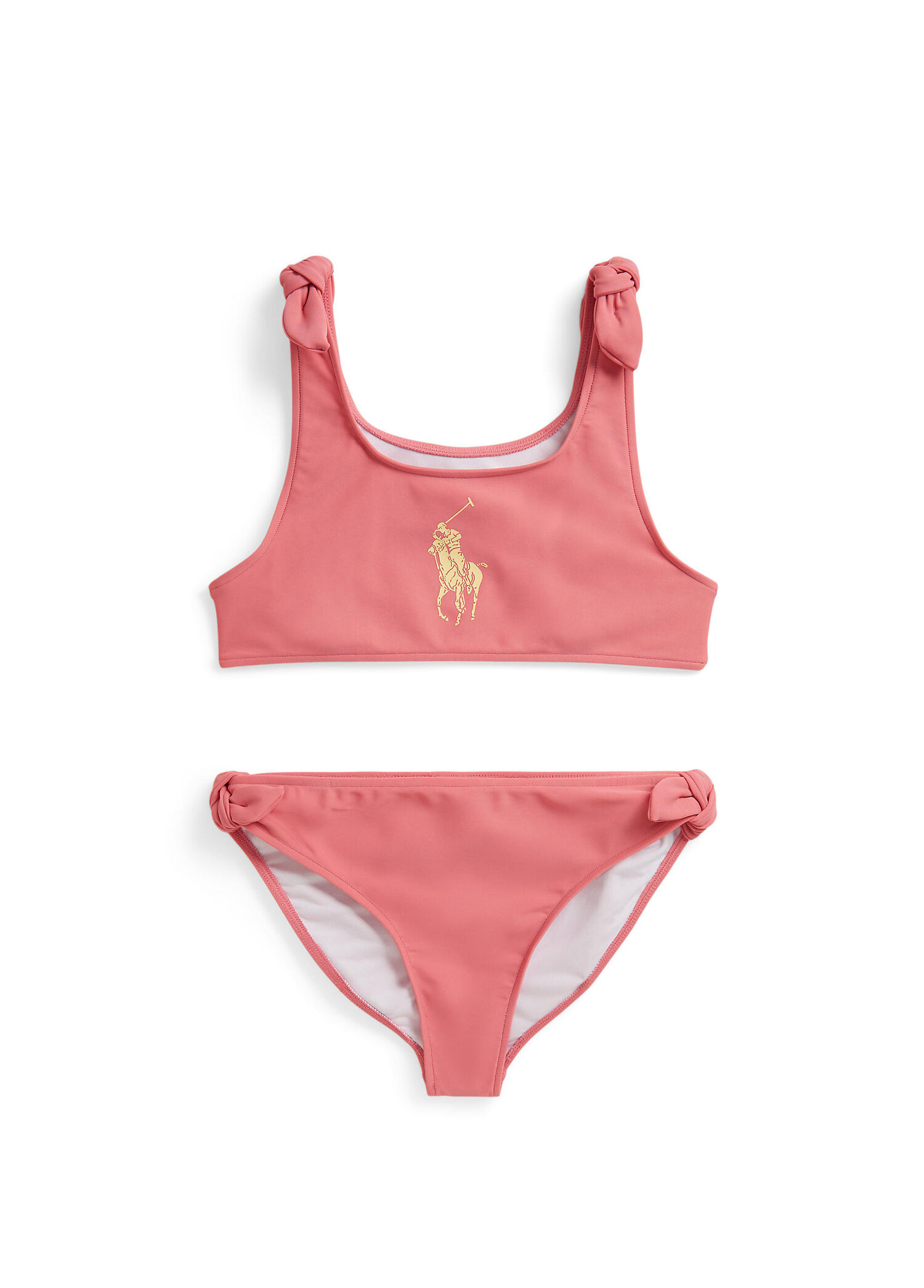 Pembe Kız Çocuk Bikini Takımı