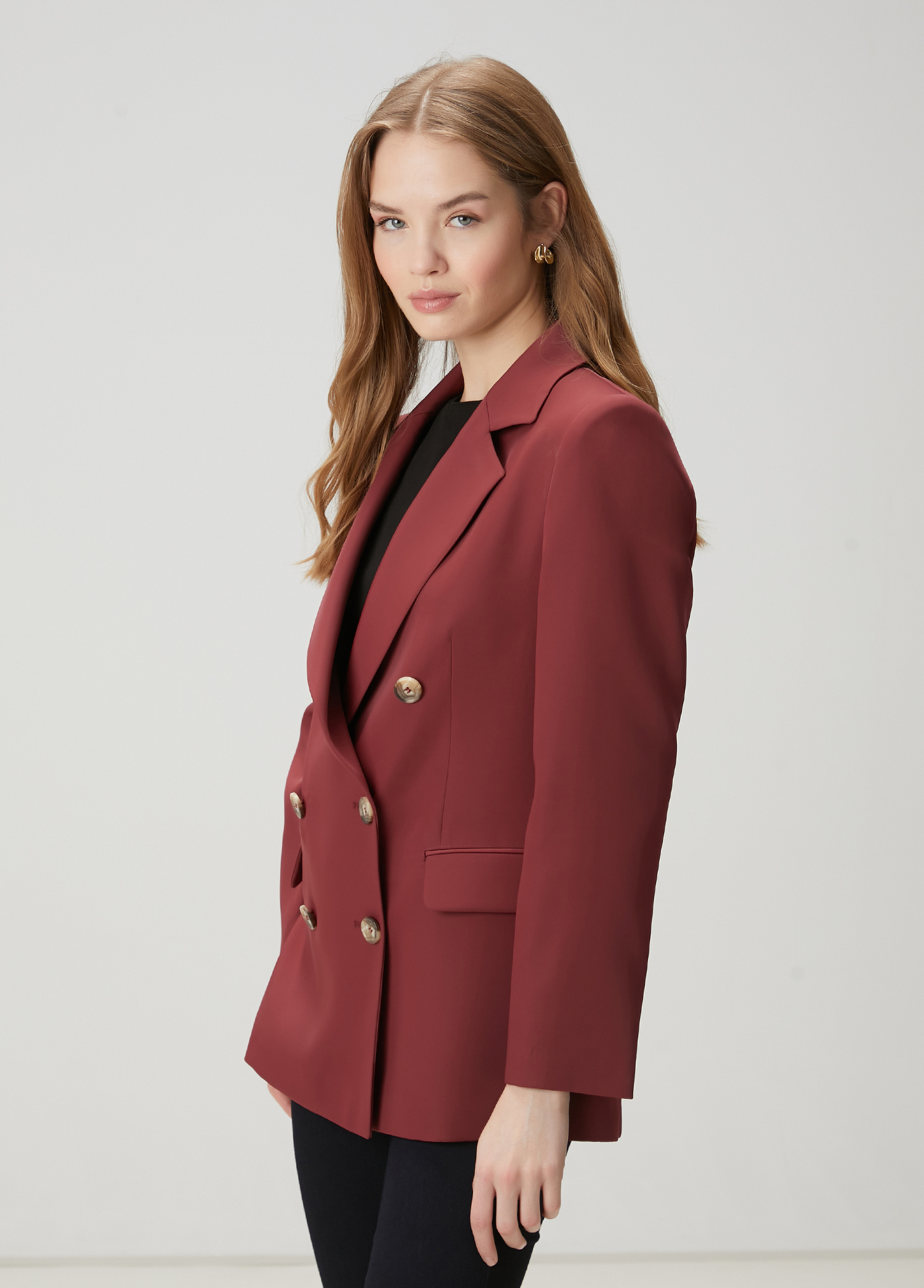 Bordo Kruvaze Blazer_3
