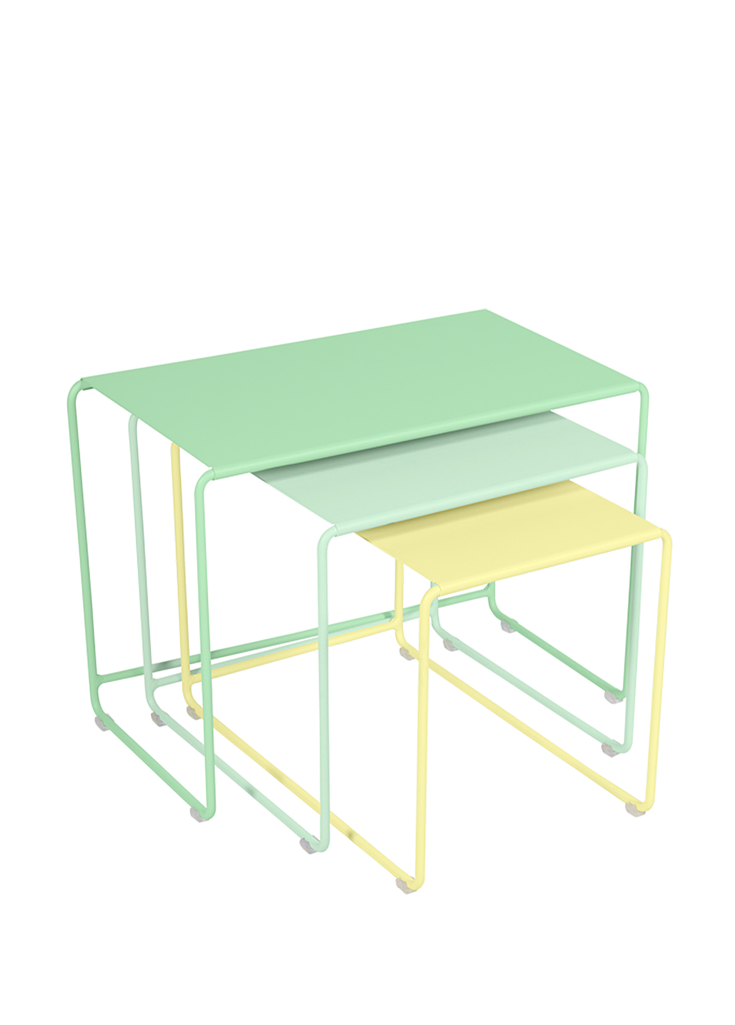 Oulala Set Of 3 Nesting Low Table 3'lü Set Sehpa