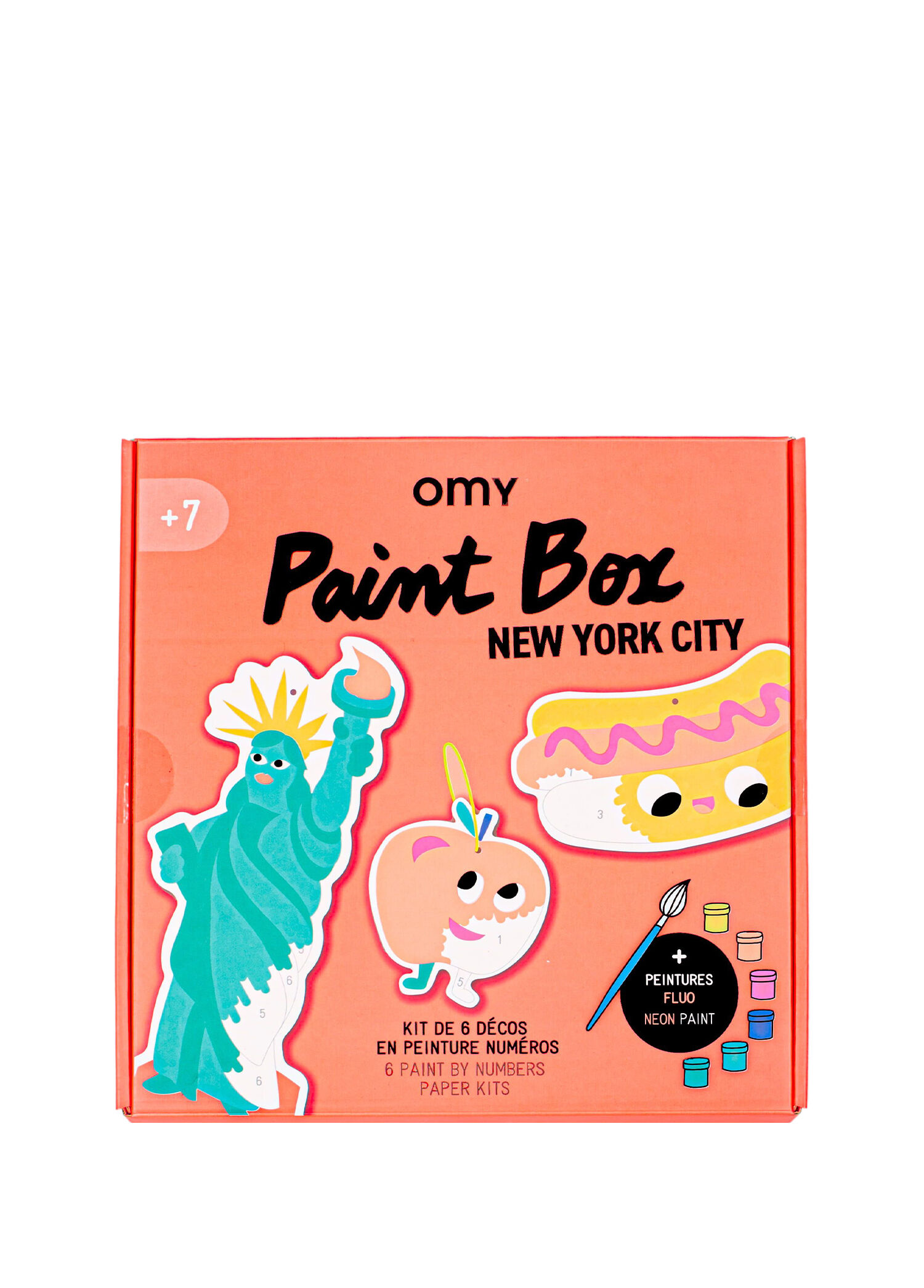 New York Paint Box Sayılarla Boyama Seti