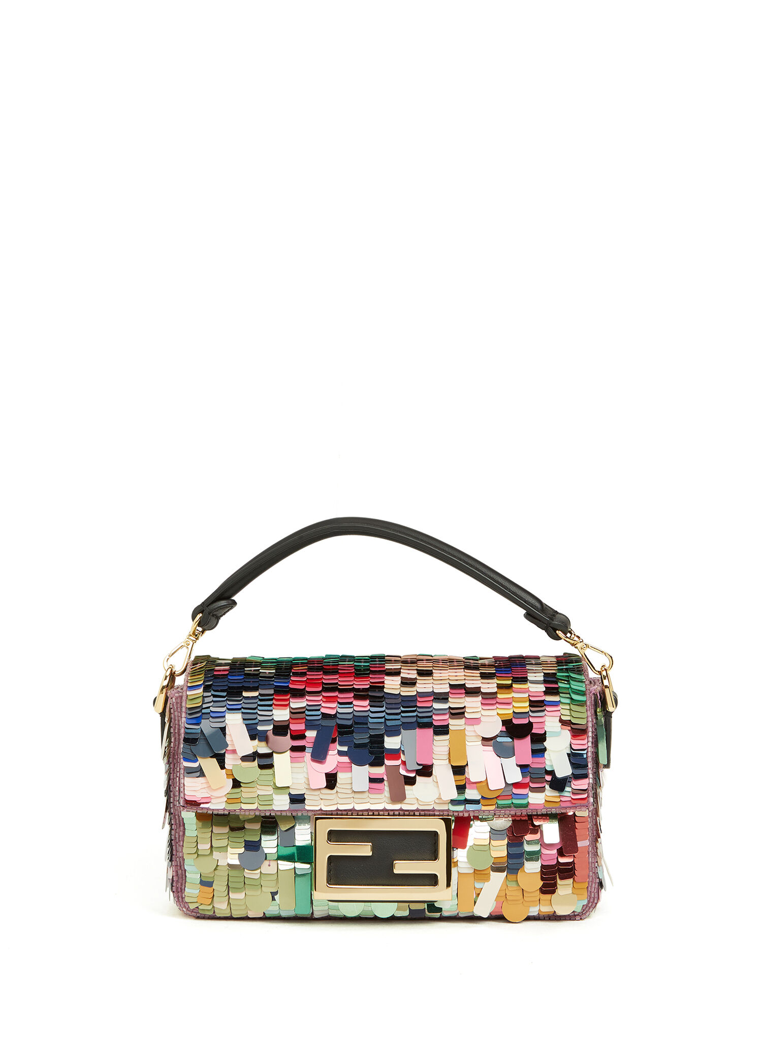Fendi Çok Renkli Kadın Baguette Mini Çok Renkli Kadın Çanta