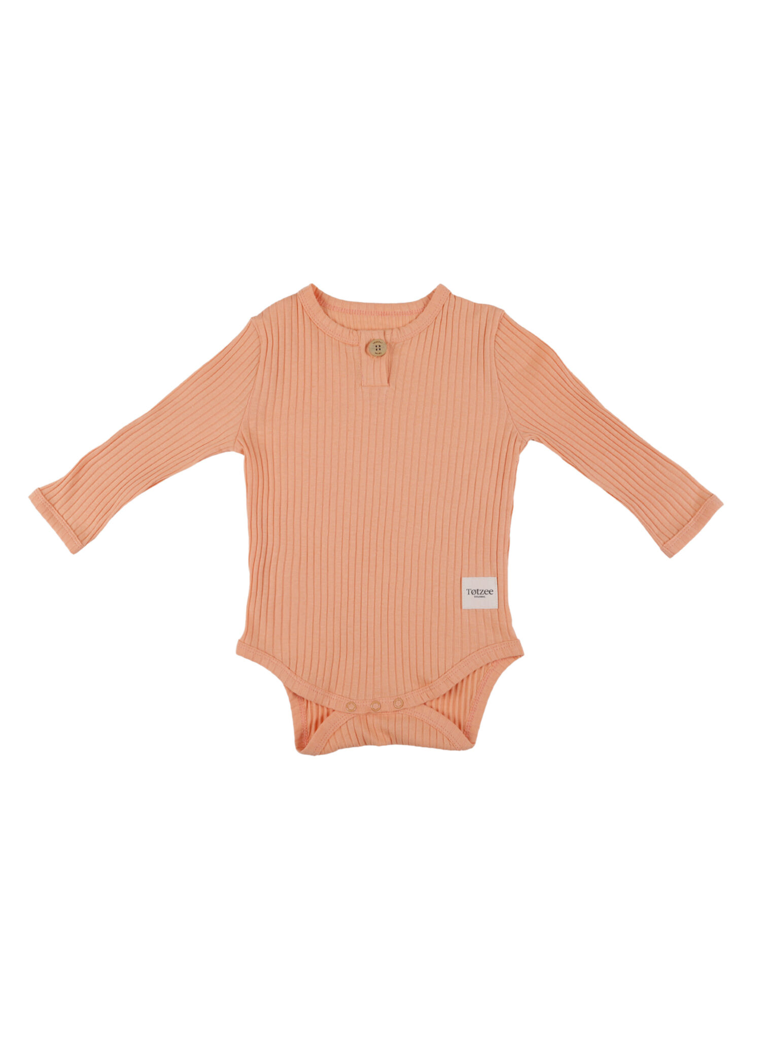 Somon Fitilli Uzun Kollu Unisex Bebek Body