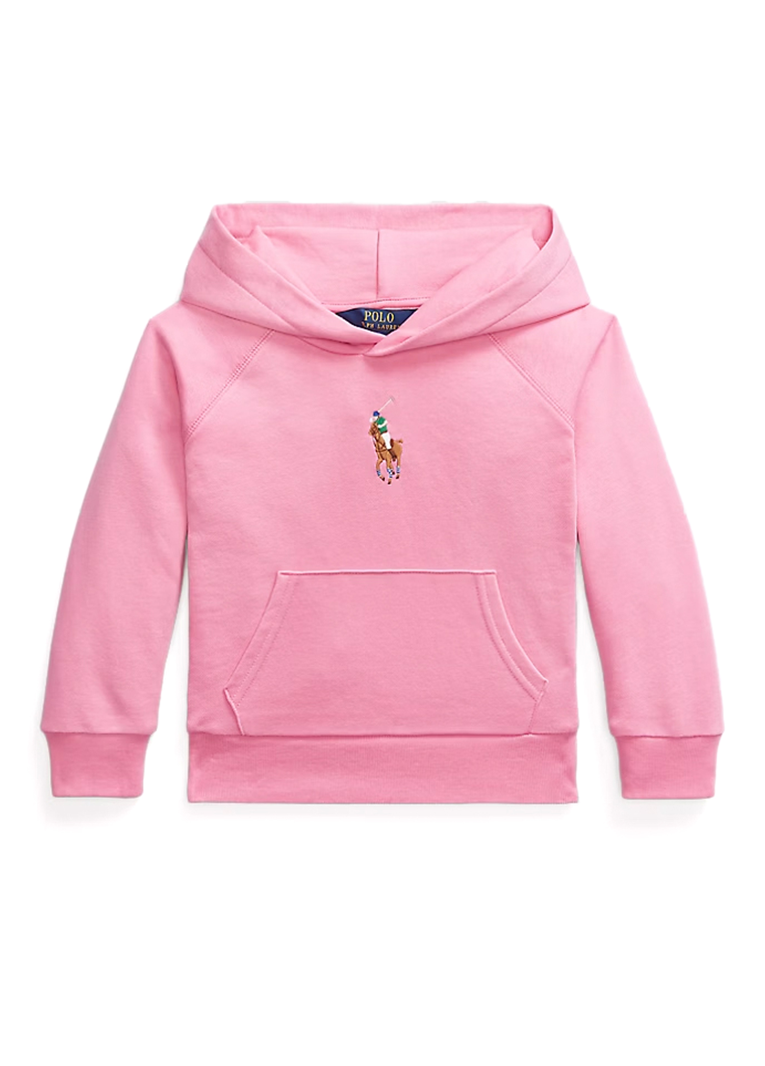 Pembe Kapüşonlu Unisex Çocuk Sweatshirt