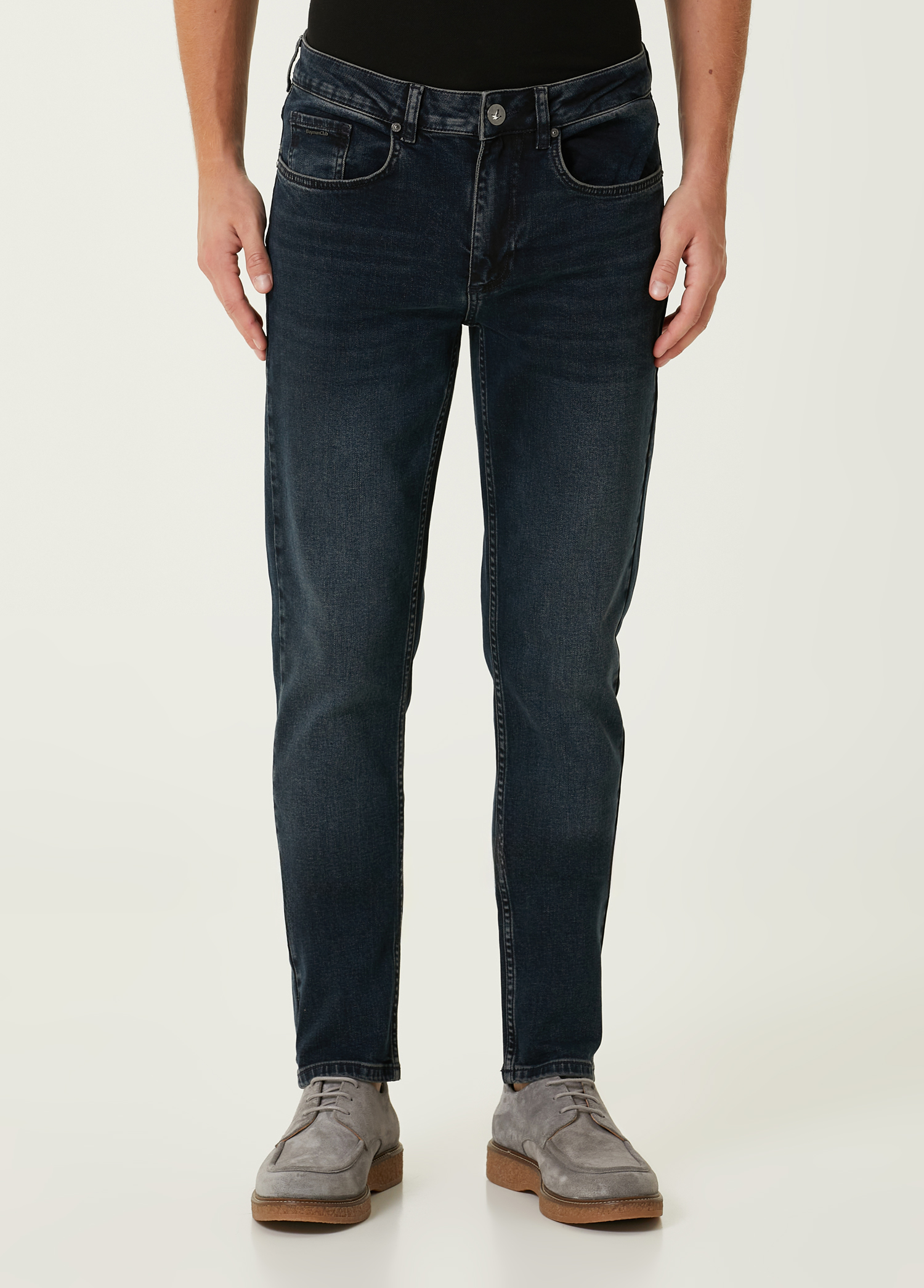 Slim Fit Indigo Jean Pantolon_1