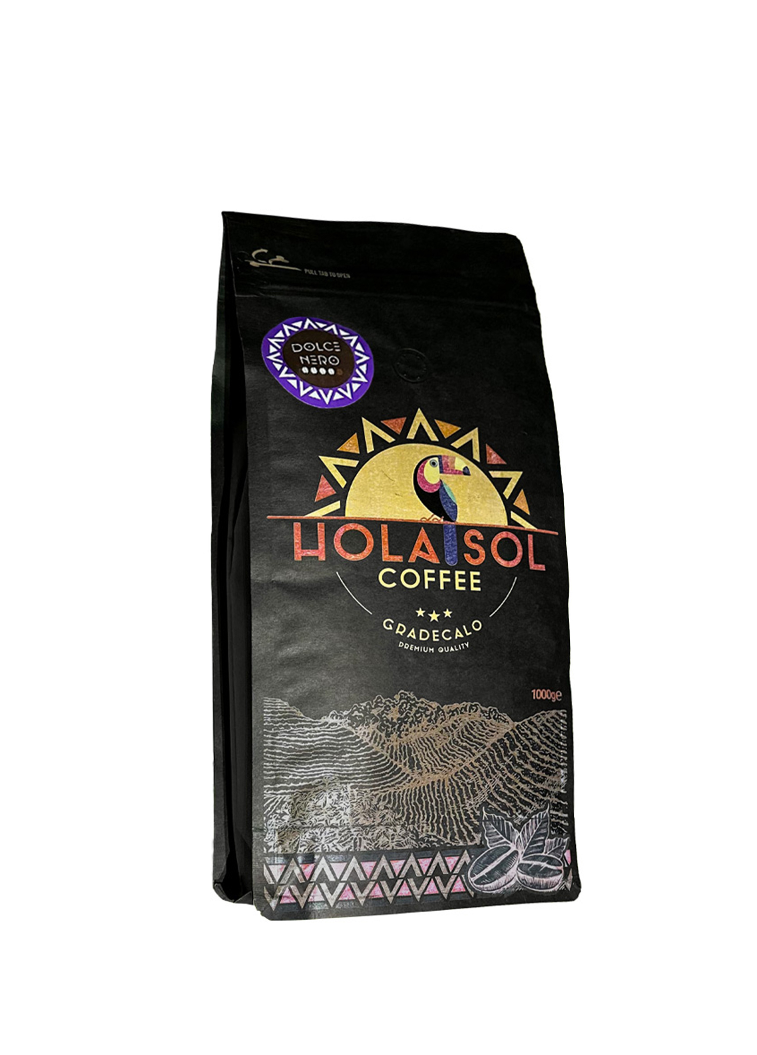 Sol Dolce Nero Çekirdek Kahve 1000 Gr