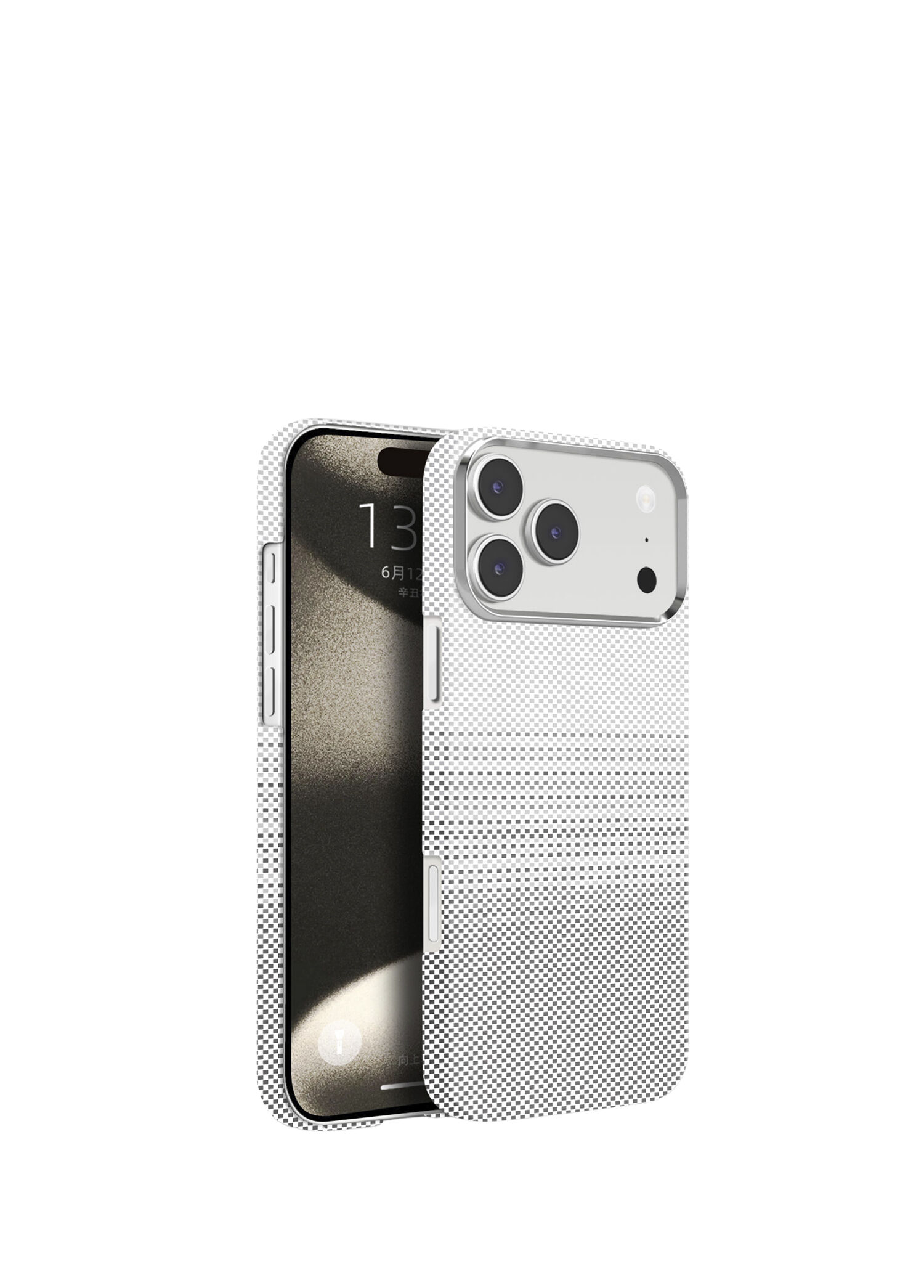Kevlar Series Knit iPhone 17 Pro Max Magsafe Uyumlu Telefon Kılıfı