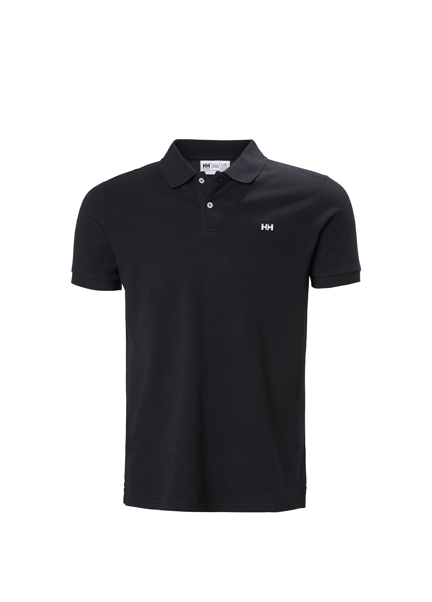 Hudson Black Pamuklu Polo Yaka Kısa Kollu Erkek T-Shirt