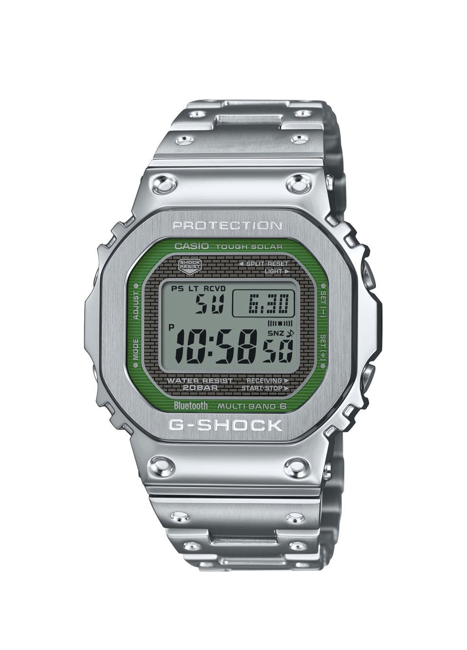 G-Shock GMW-B5000D-3DR Gri Çelik Erkek Kol Saati