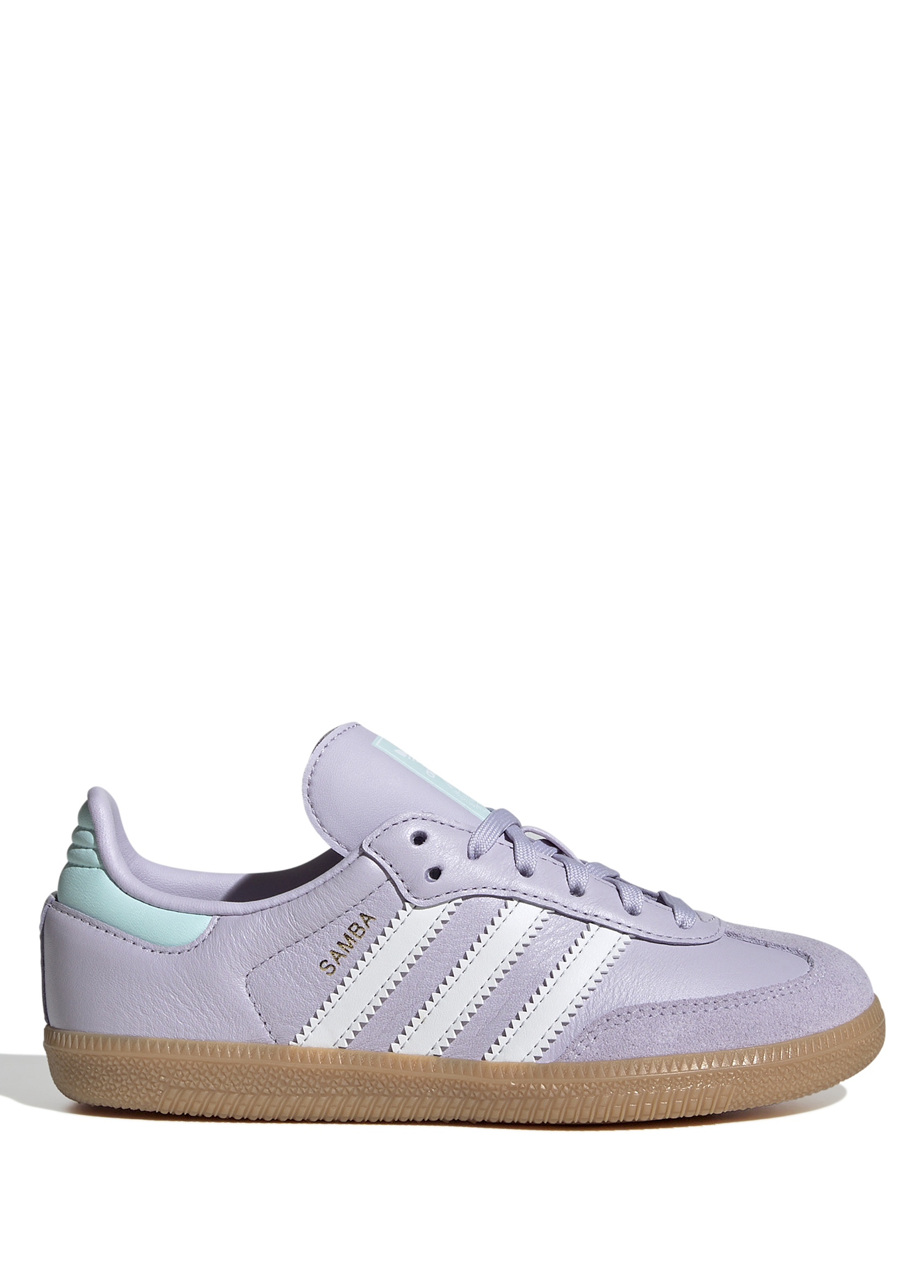 Samba OG Lila Unisex Çocuk Deri Sneaker