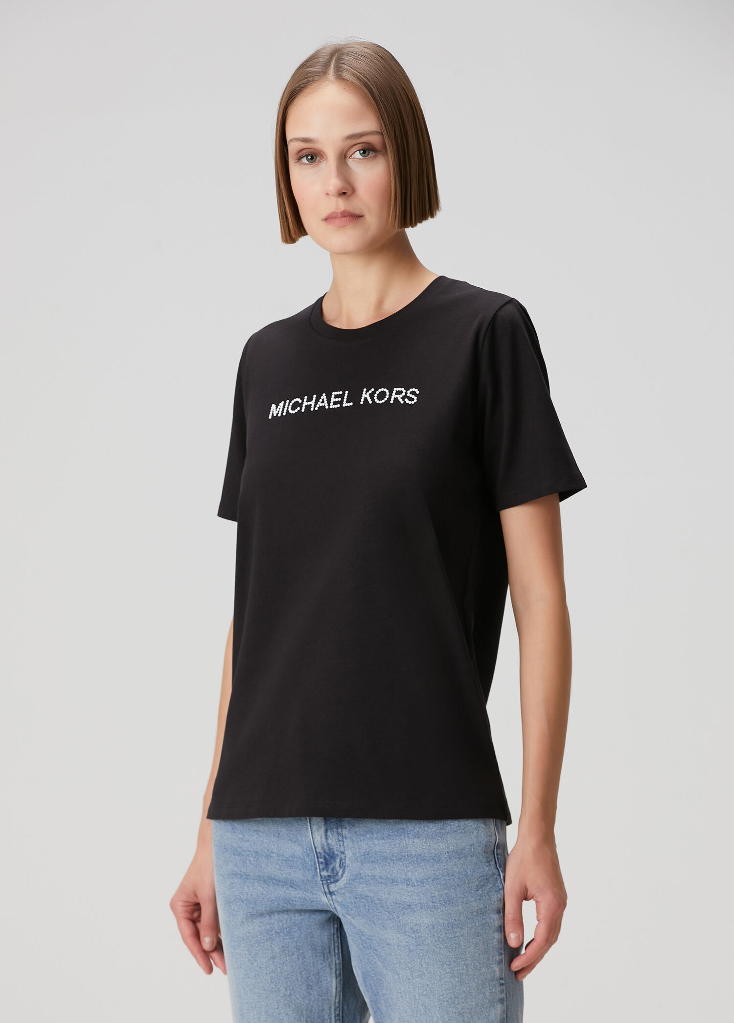 Siyah Logolu Sweatshirt
