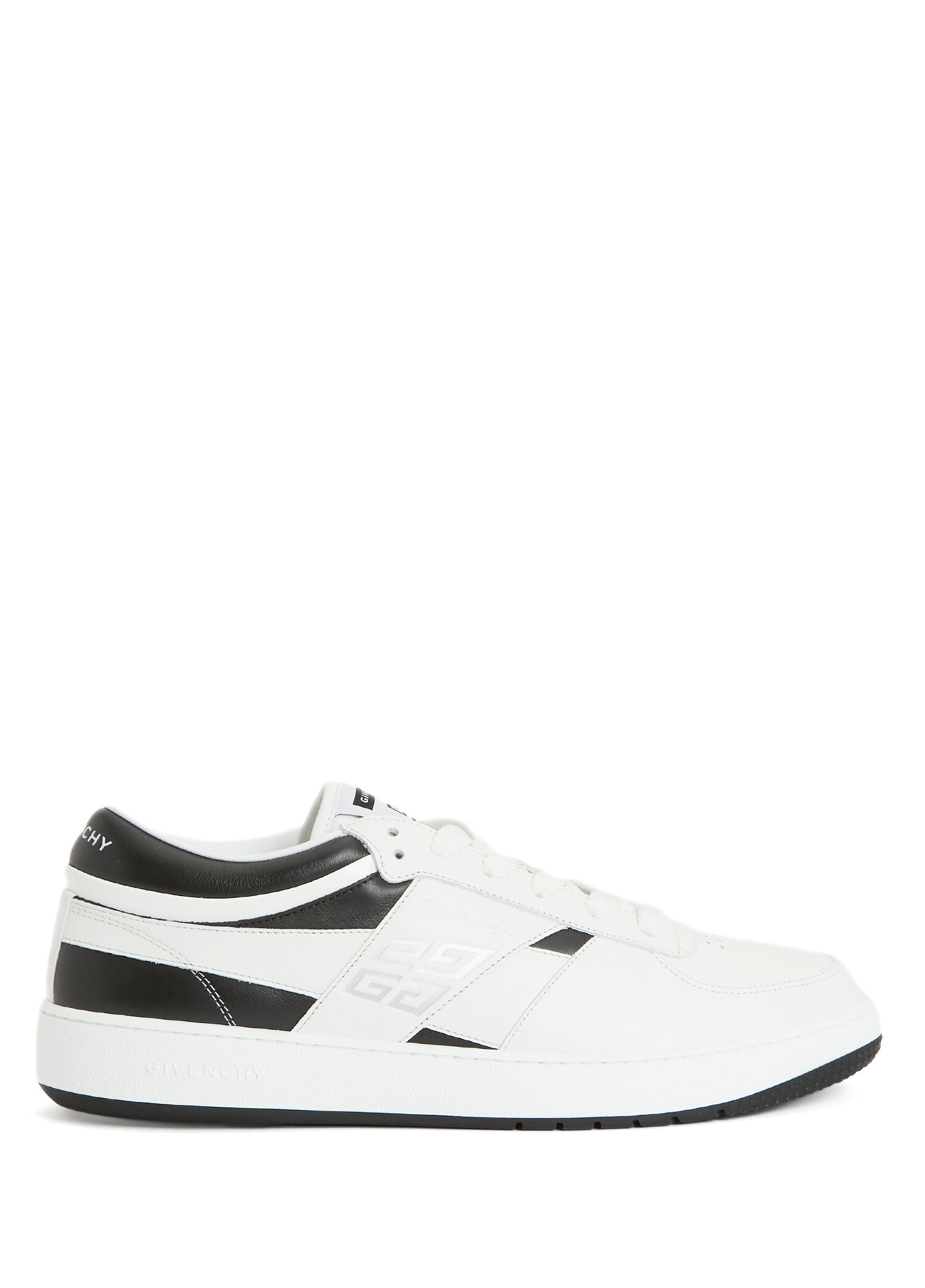 G Move Siyah Beyaz Erkek Deri Sneaker
