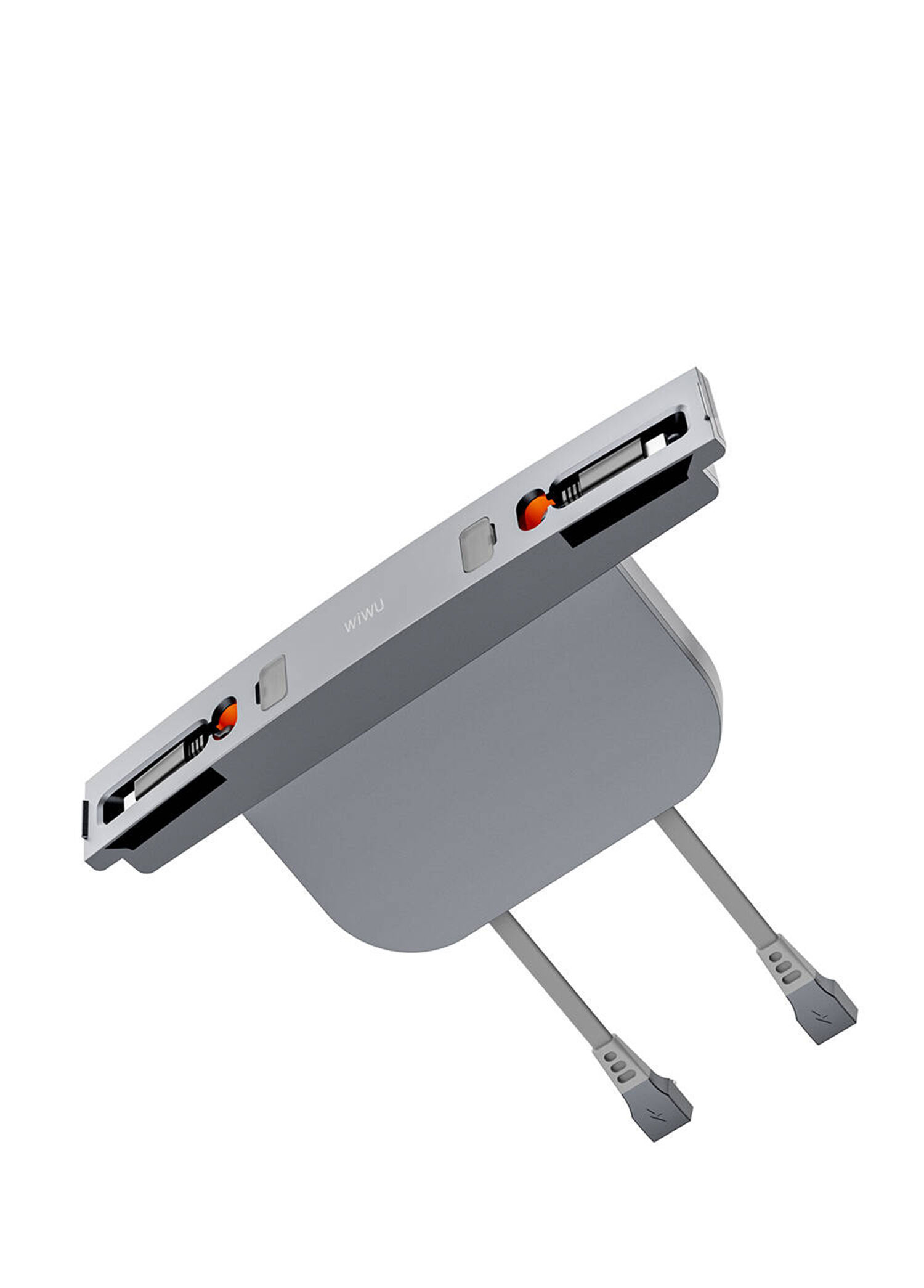 Wi-DS001 Tesla Uyumlu Type-C Lightning USB-A 60W Araç İçi Şarj İstasyonu
