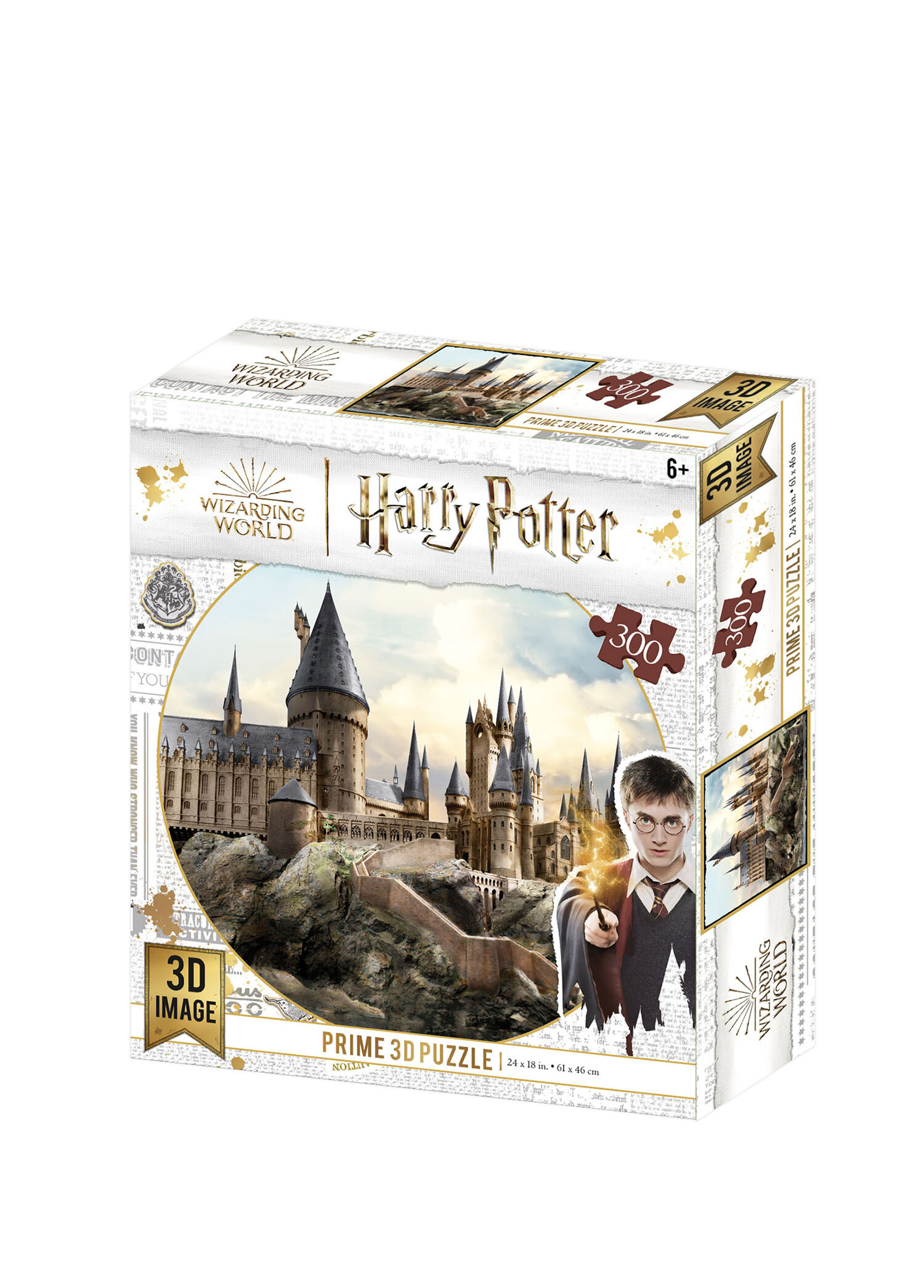 Harry Potter Hogwarts Kalesi 300 Parça 3D Puzzle