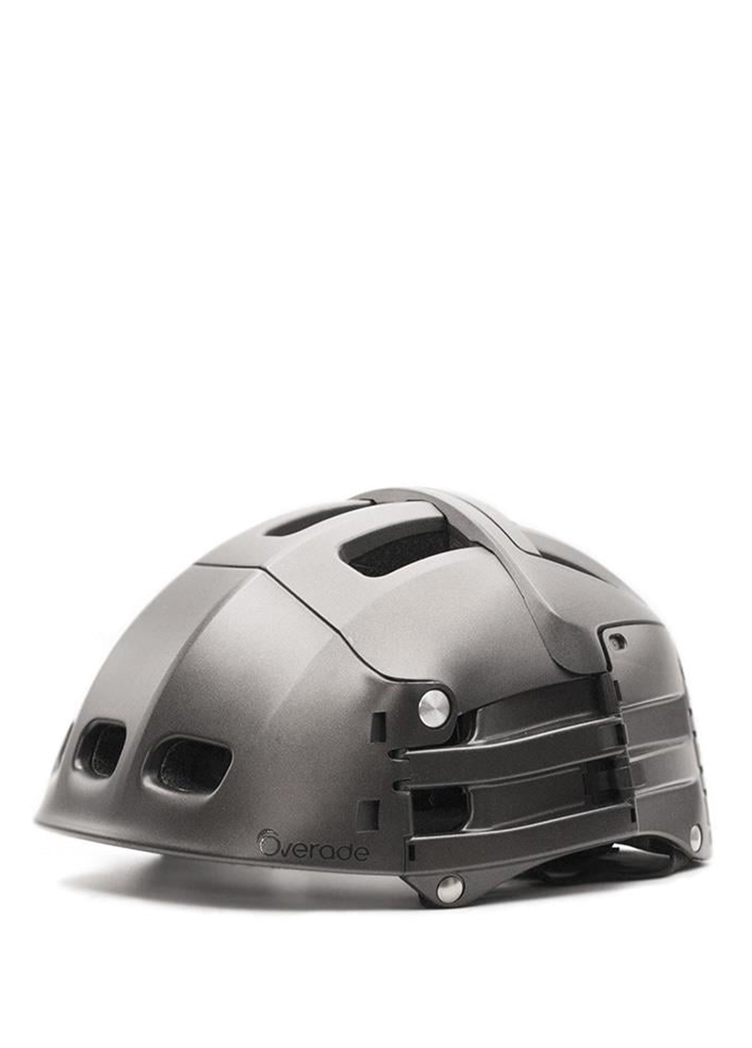 Overade Plixi Fit Grey Unisex Folding Bike Helmet