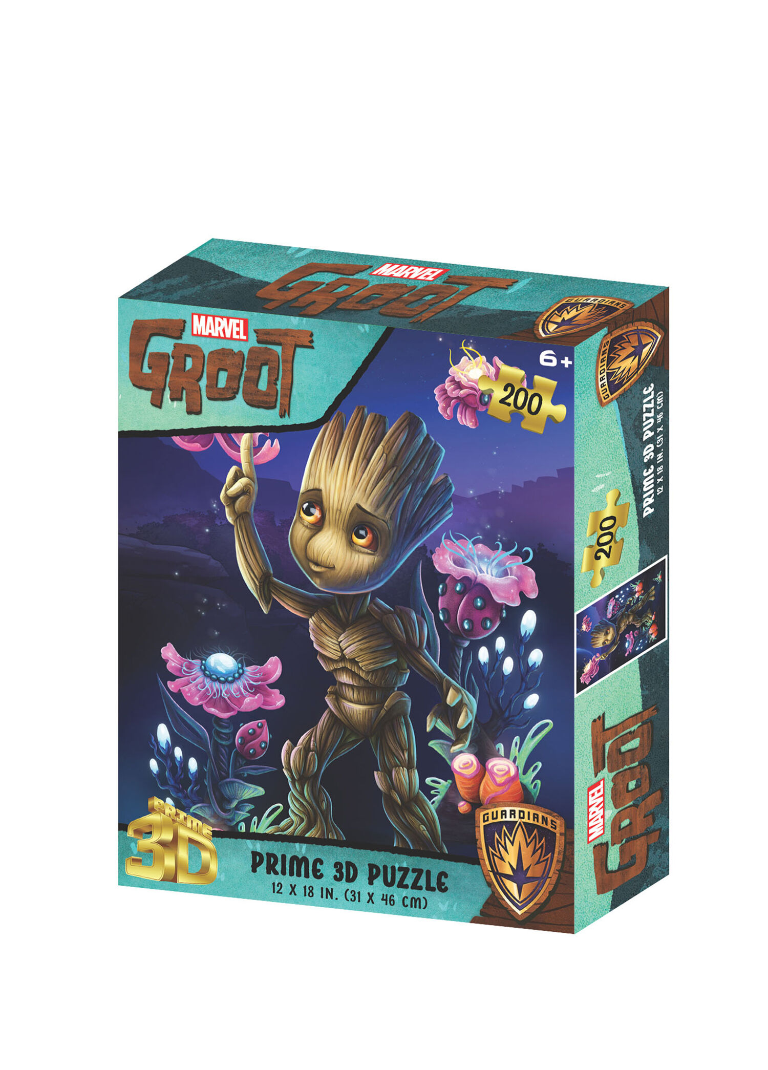 Marvel Groot 200 Parça 3D Puzzle