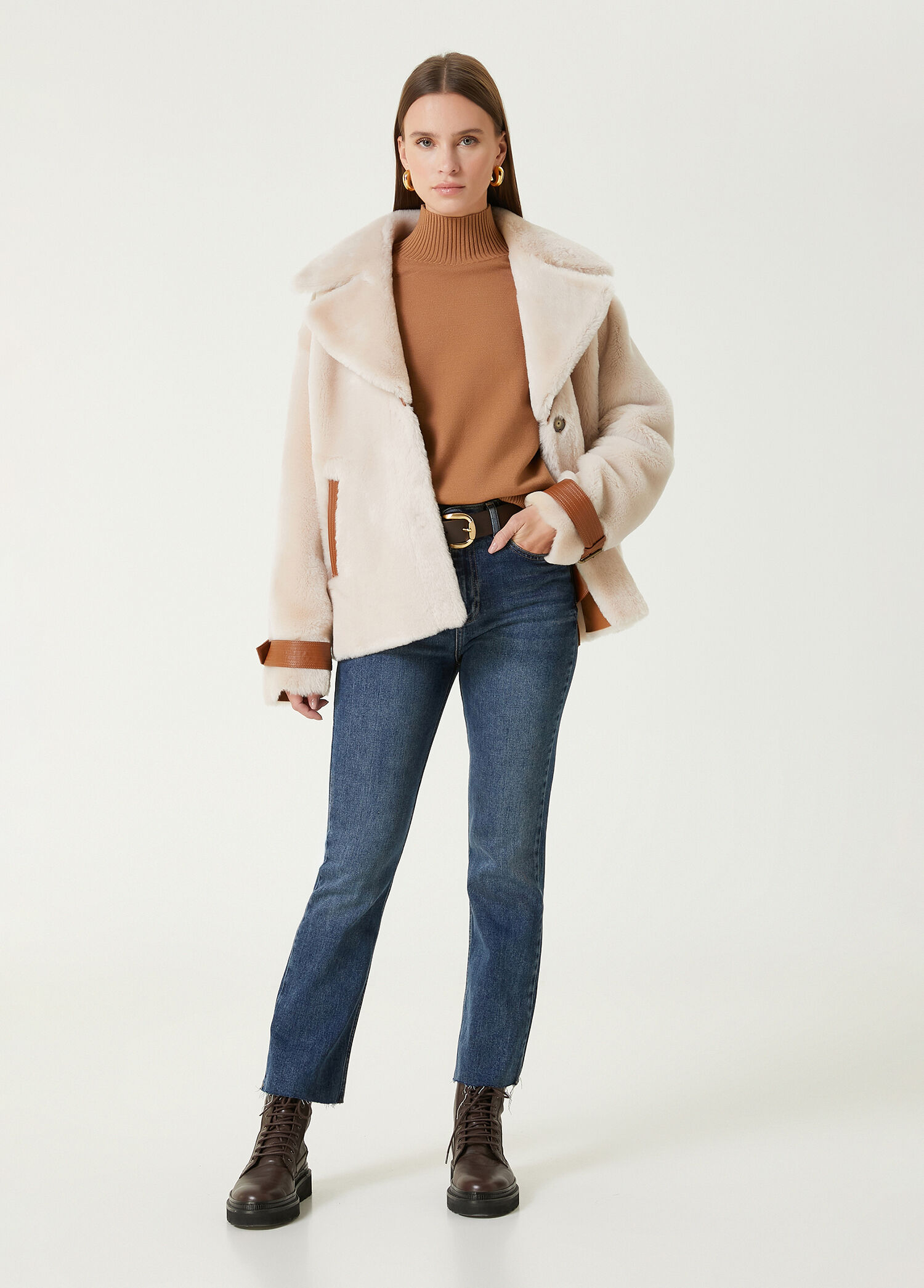 Koyu Mavi Denim Pantolon