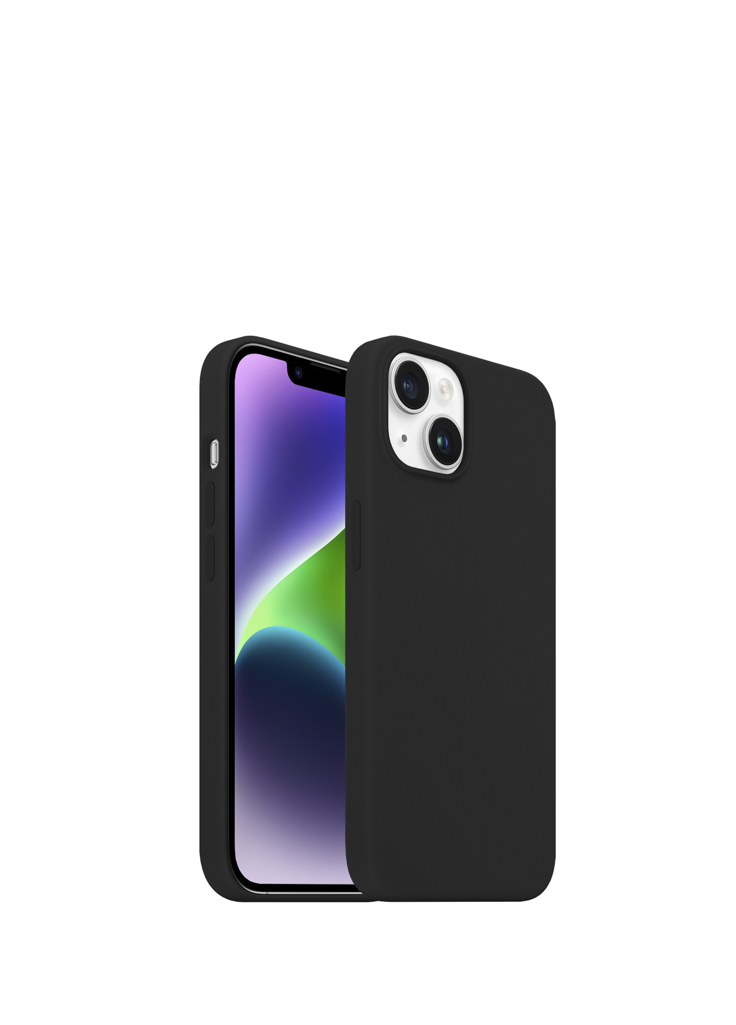 iPhone 14 Plus Rubber Fit Black Plastik Kılıf