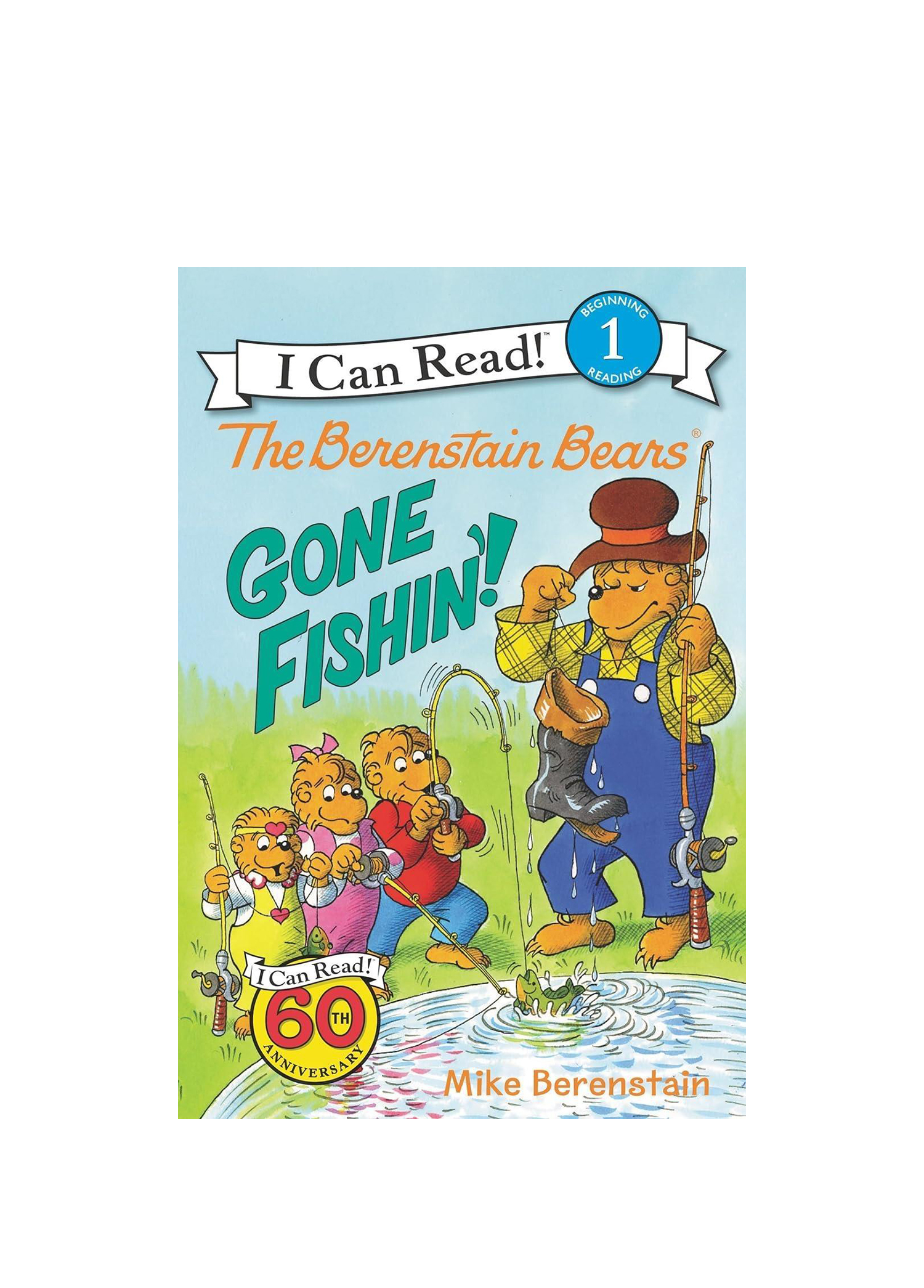 The Berenstain Bears: Gone Fishin Çocuk Yabancı Dil Kitabı