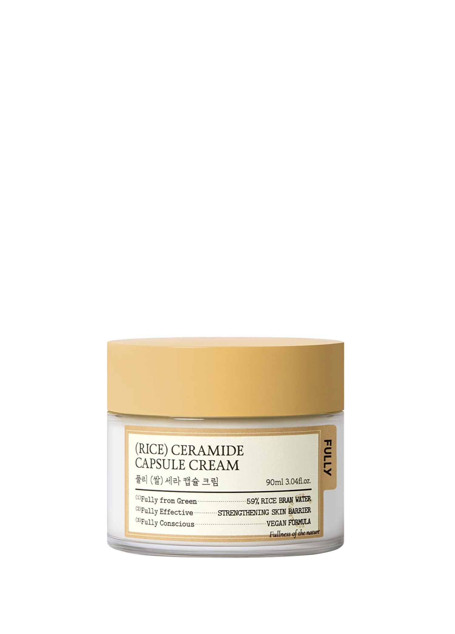 P Fully Fully Rice Ceramide Capsule Cream Pirinc Seramid Bariyer Guclendirici Kapsul Krem 90 Ml