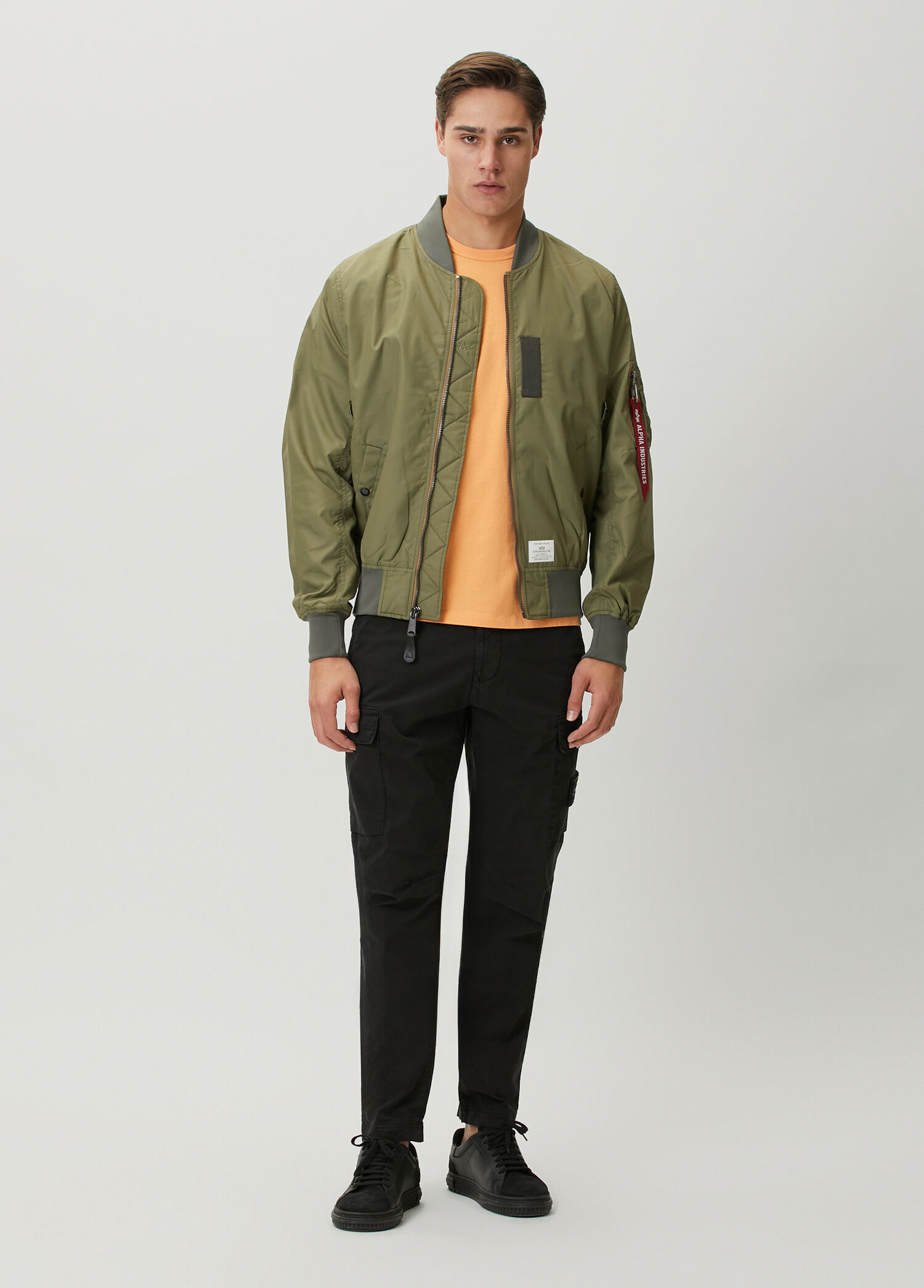 Alpha Industries Haki Erkek Skymaster Gen II Flight Haki Bomber