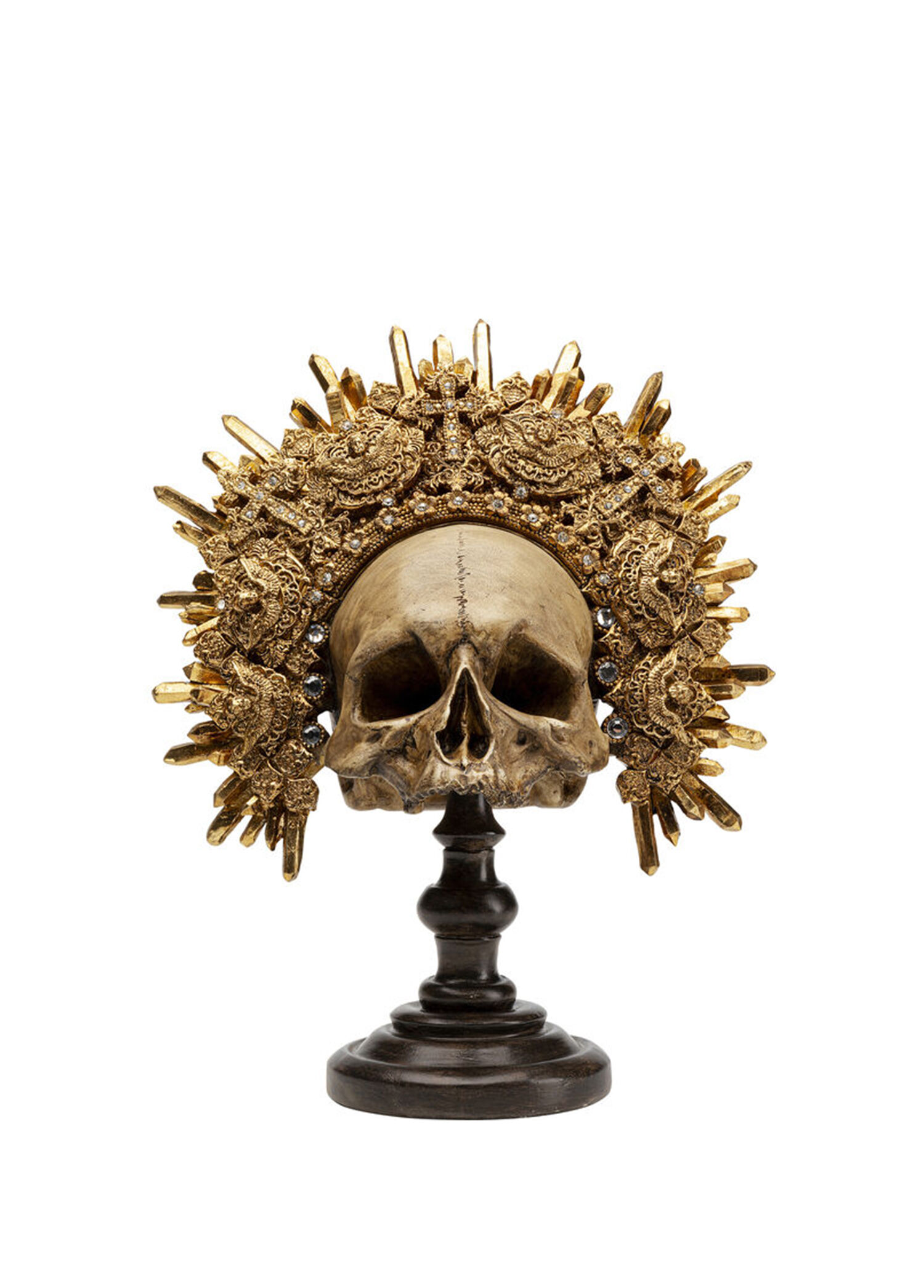 King Skull Dekoratif Obje