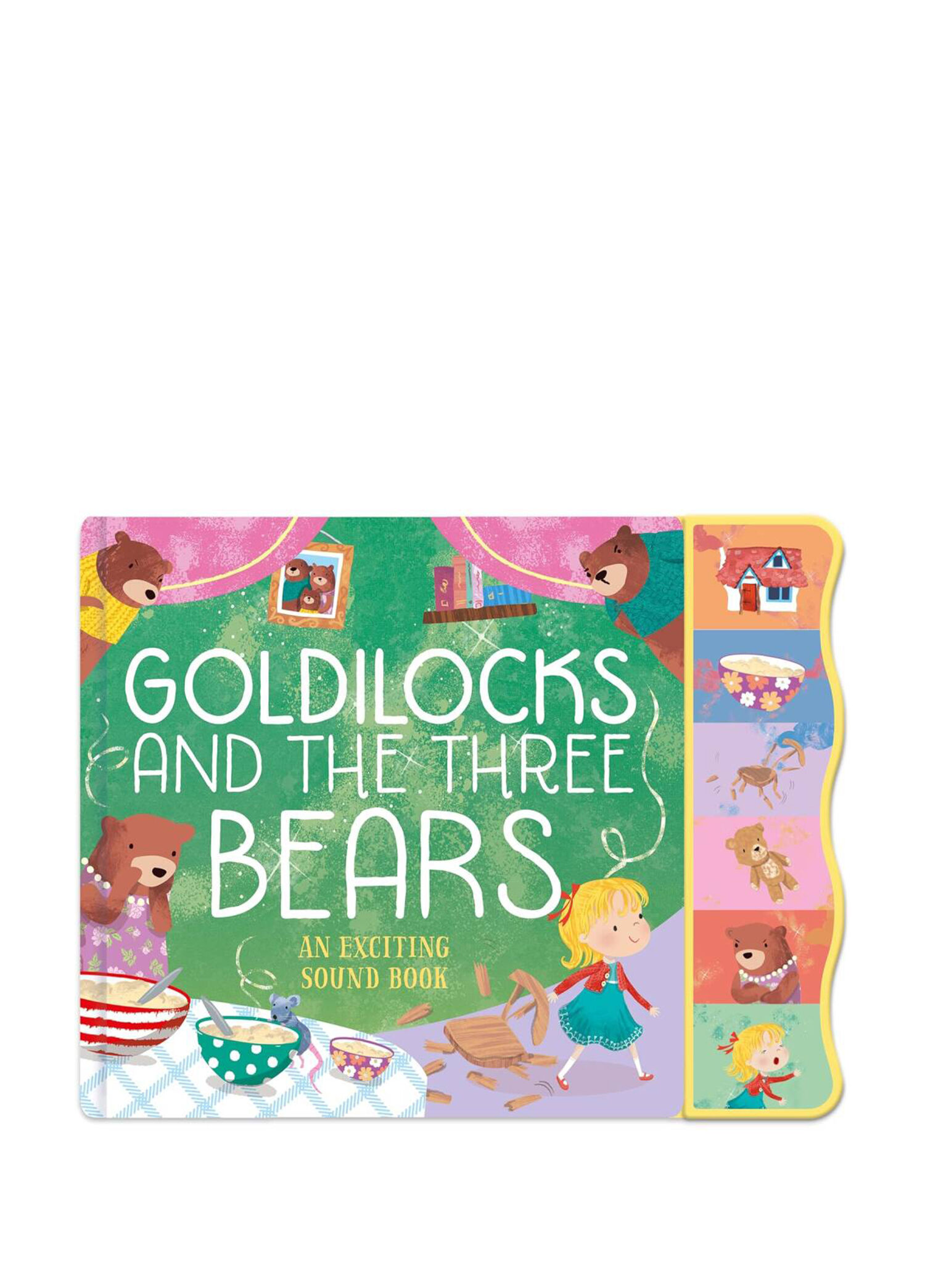 Goldilocks Wavy Module 6 Button Sound Book Yabancı Dil Sesli Çocuk Kitabı
