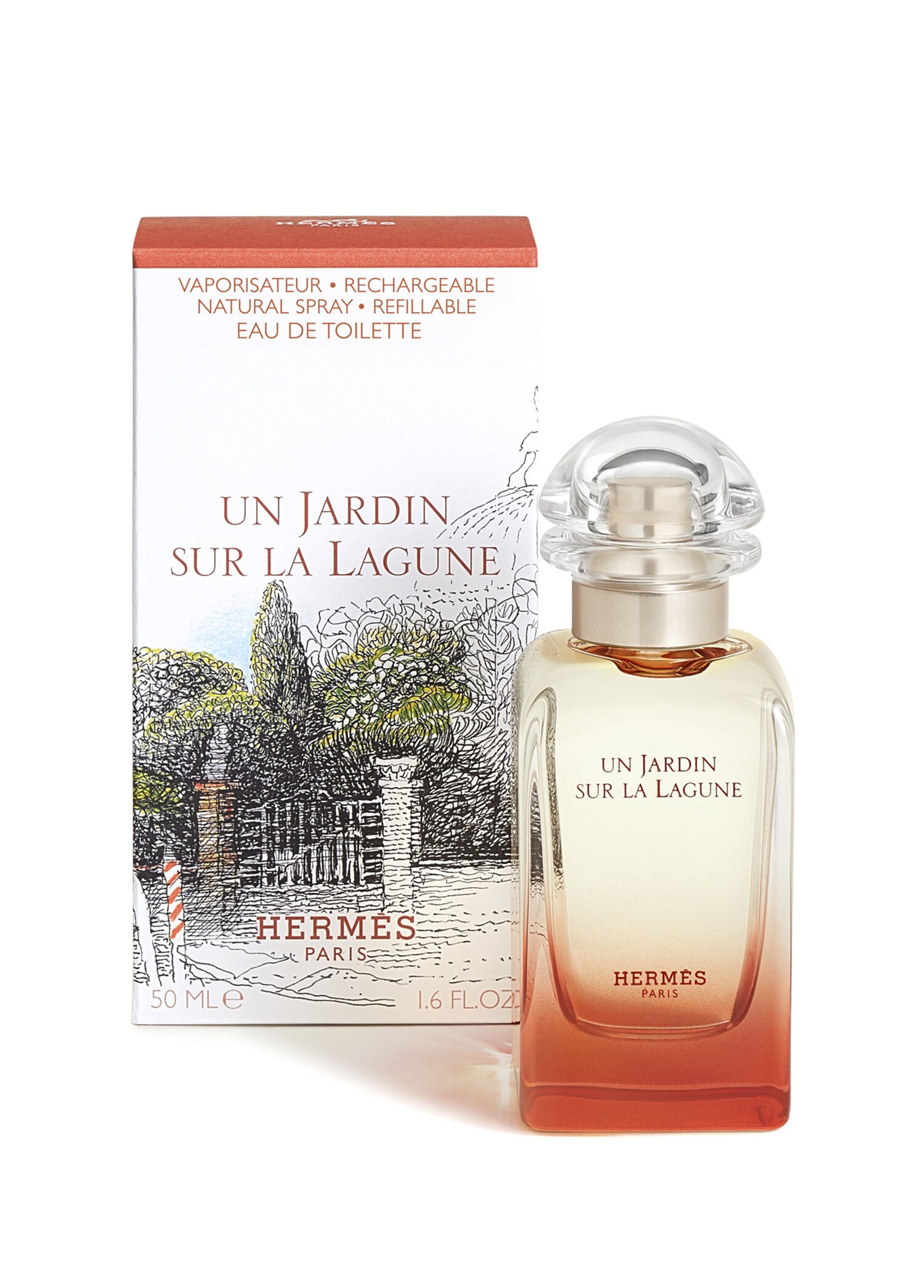 エルメス　HERMES UN JARDIN SUR LA LAGUNE 50ml Hermès - Un Jardin sur la Lagune Eau de Toilette 50ml -