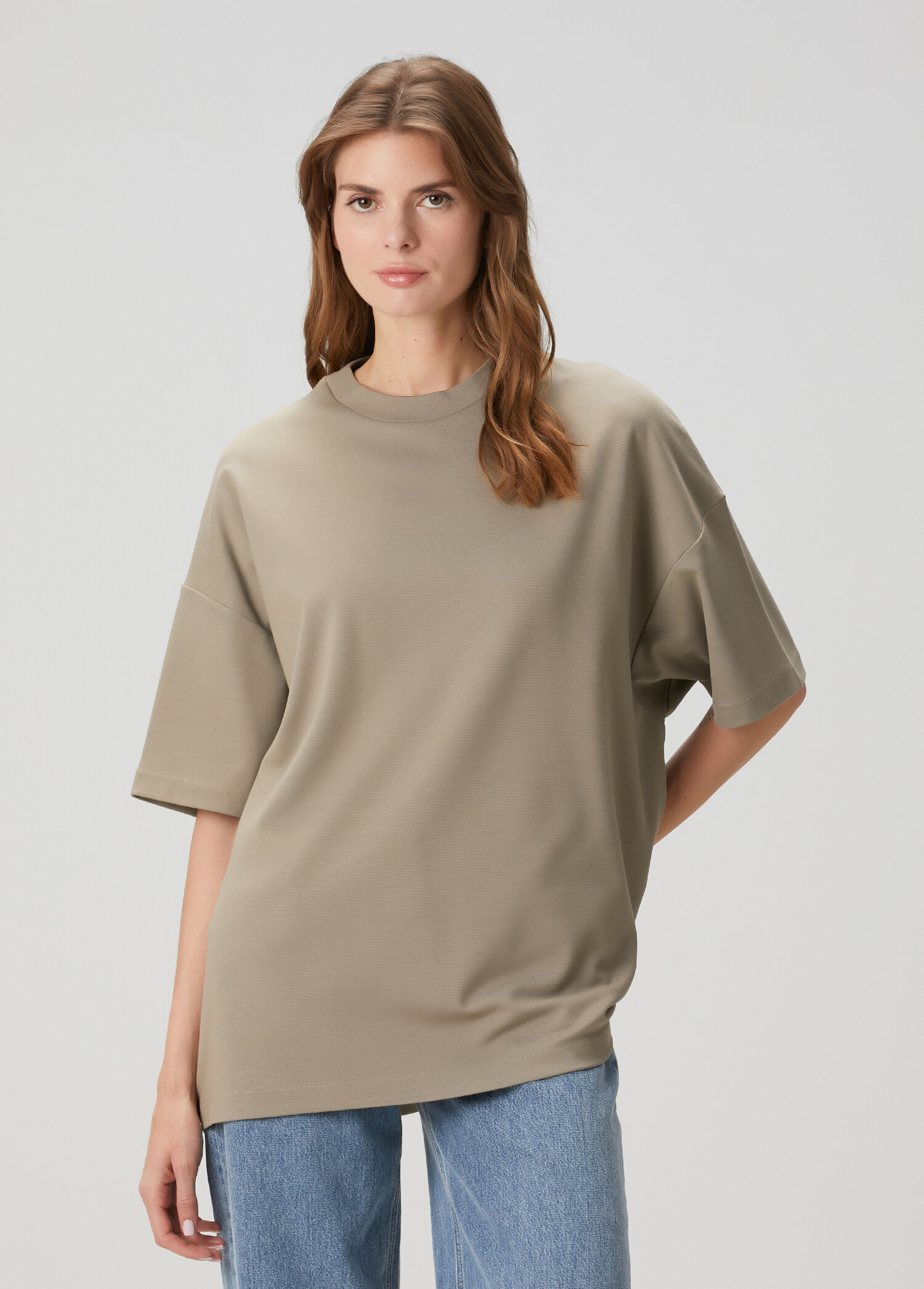 Bej T-shirt