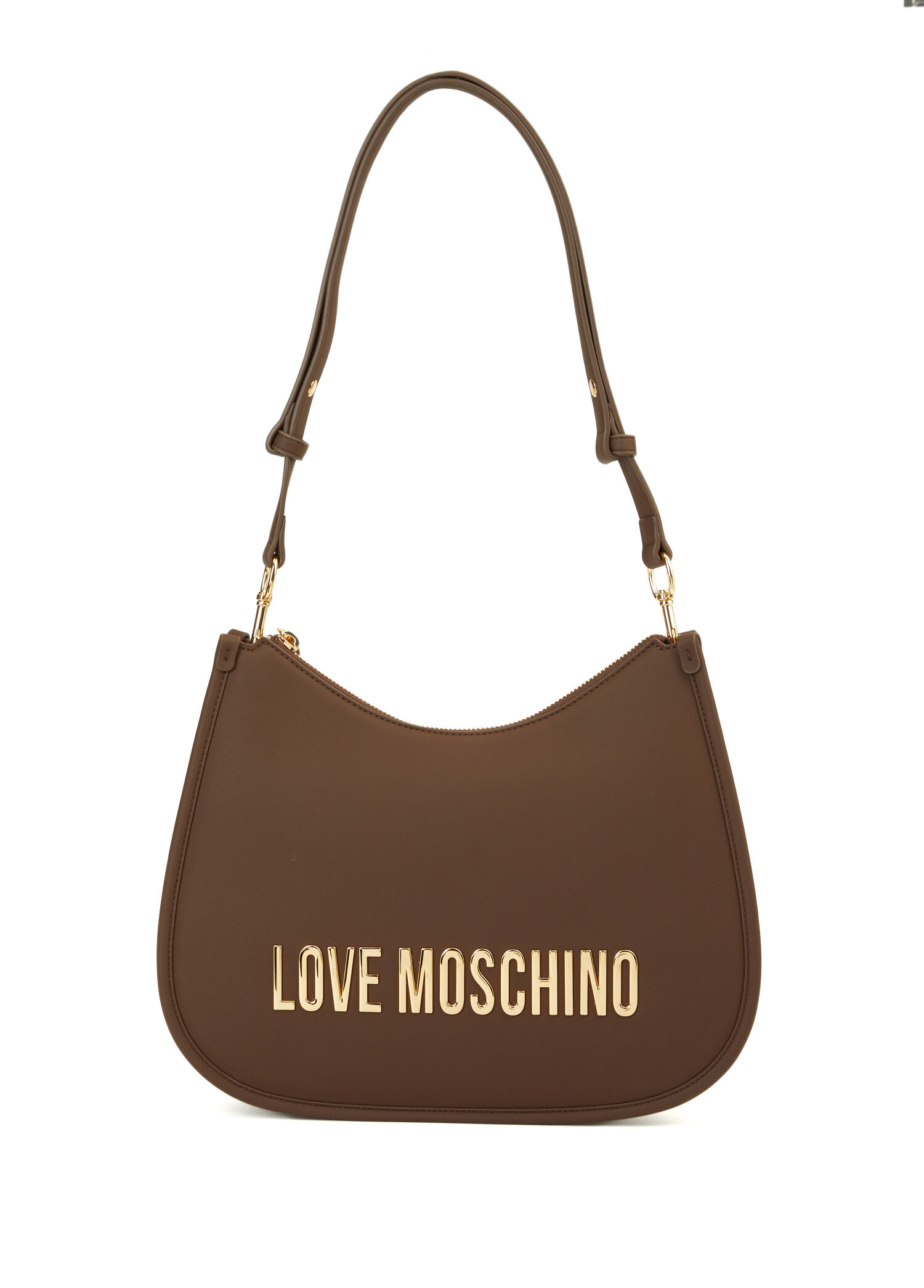Love Moschino - Bold Love Koyu Kahverengi Kadın Omuz Çantası