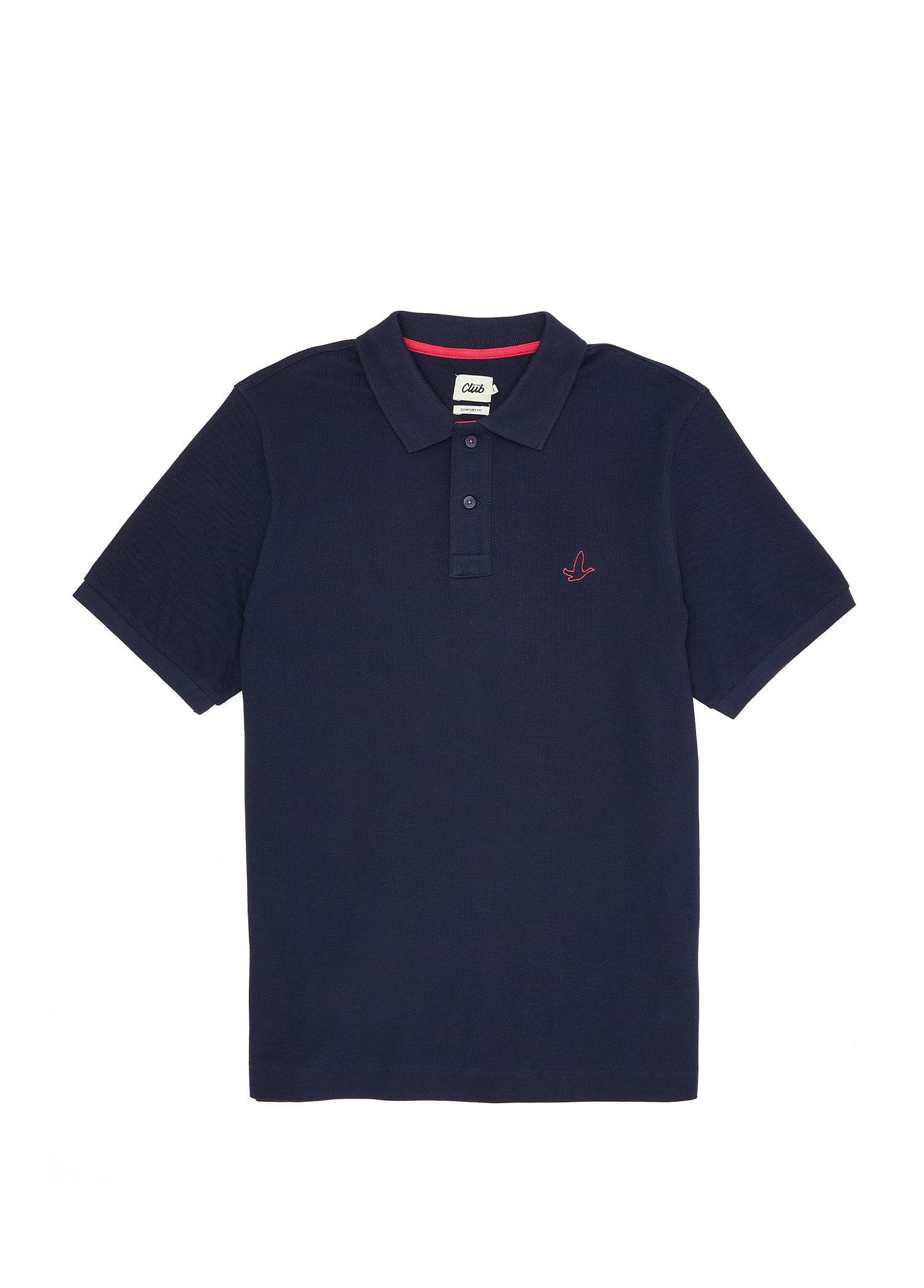 Comfort Fit Lacivert Polo Yaka T-shirt_7