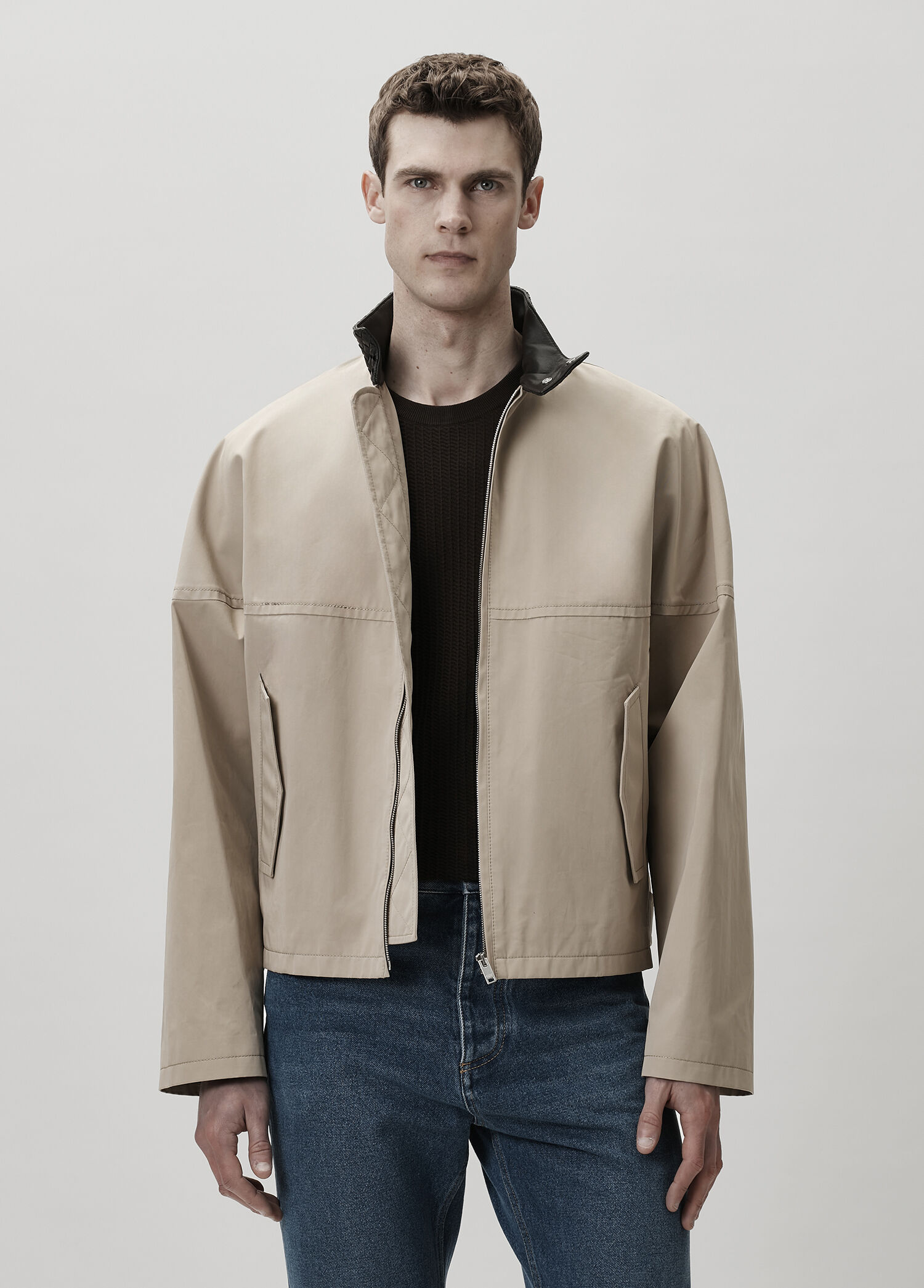 Bottega Veneta Taba Erkek Taba Yakası Örgü Dokulu Ceket 1951386