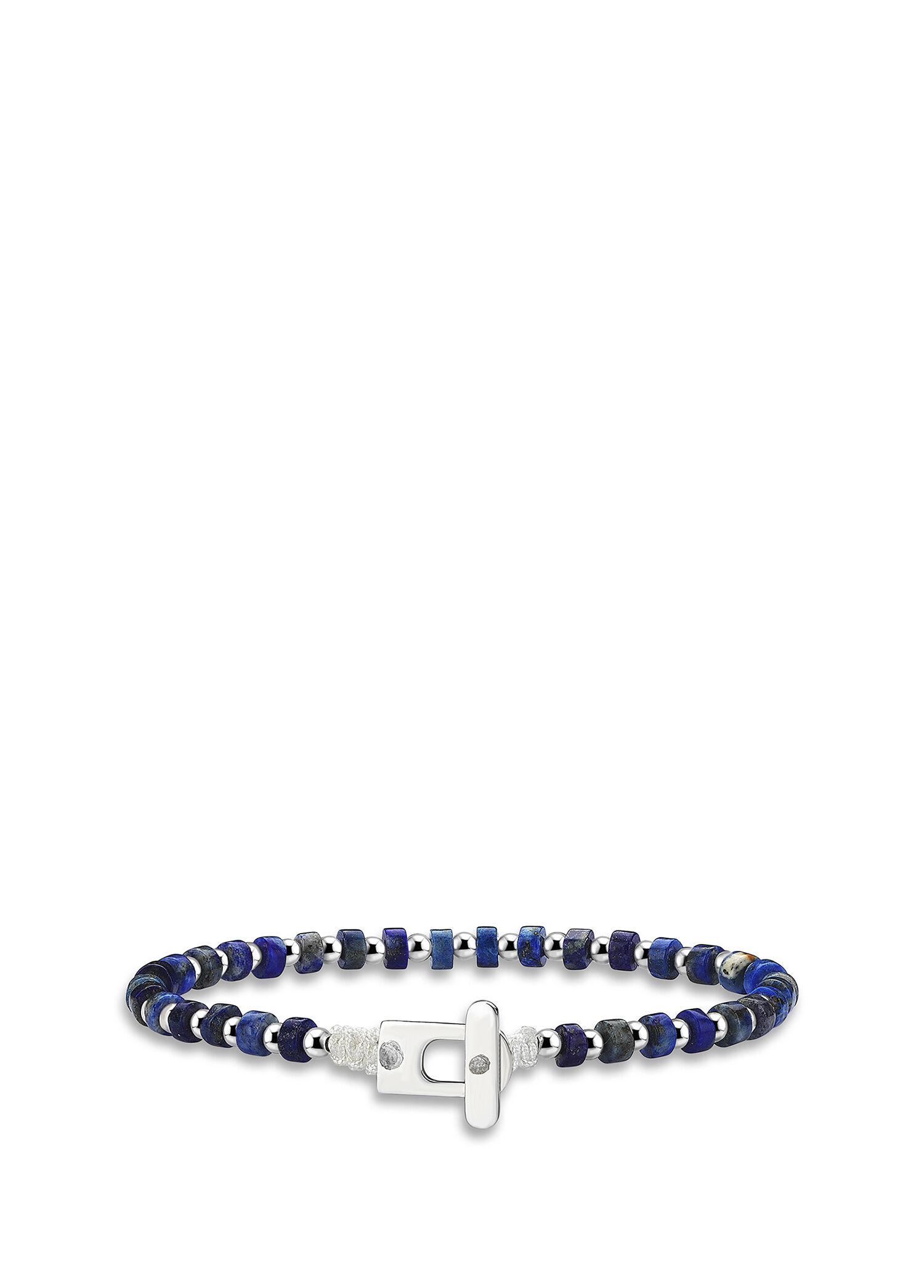 Lapis Guardian 925 Ayar Gümüş Erkek Bileklik