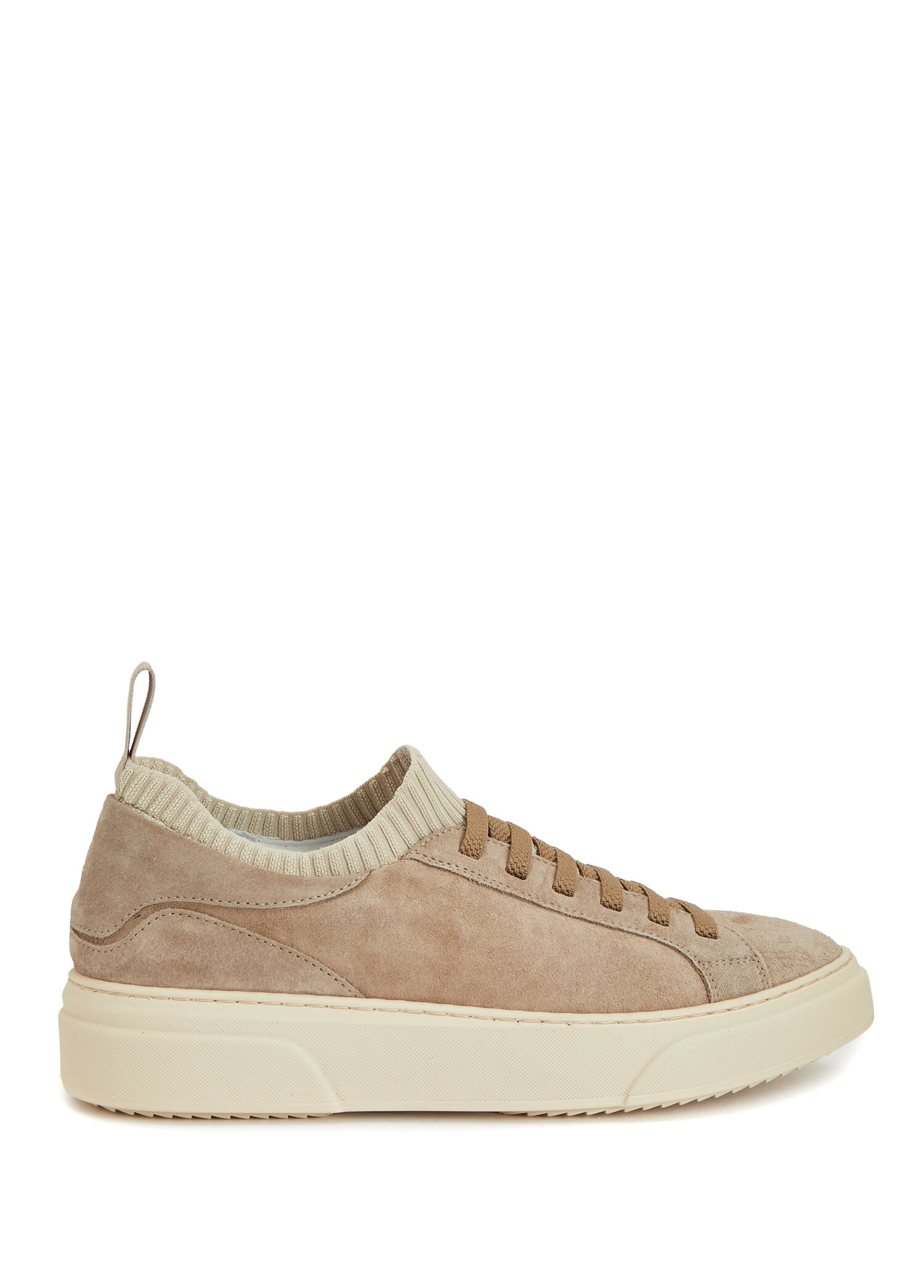 Bej Erkek Süet Sneaker