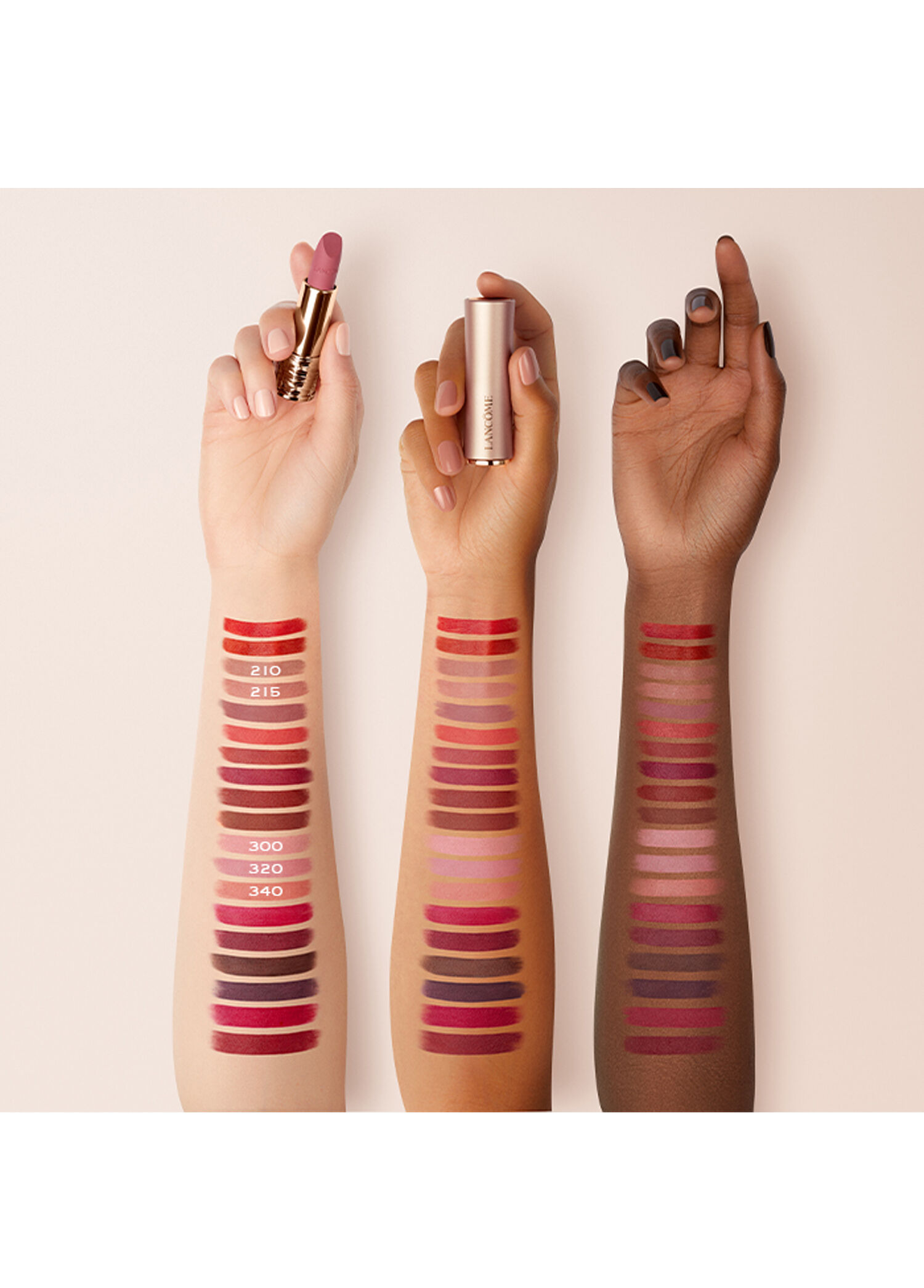 Lancome - L'Absolu Intimatte BlushingNudes360FlirtingThrills - 360
