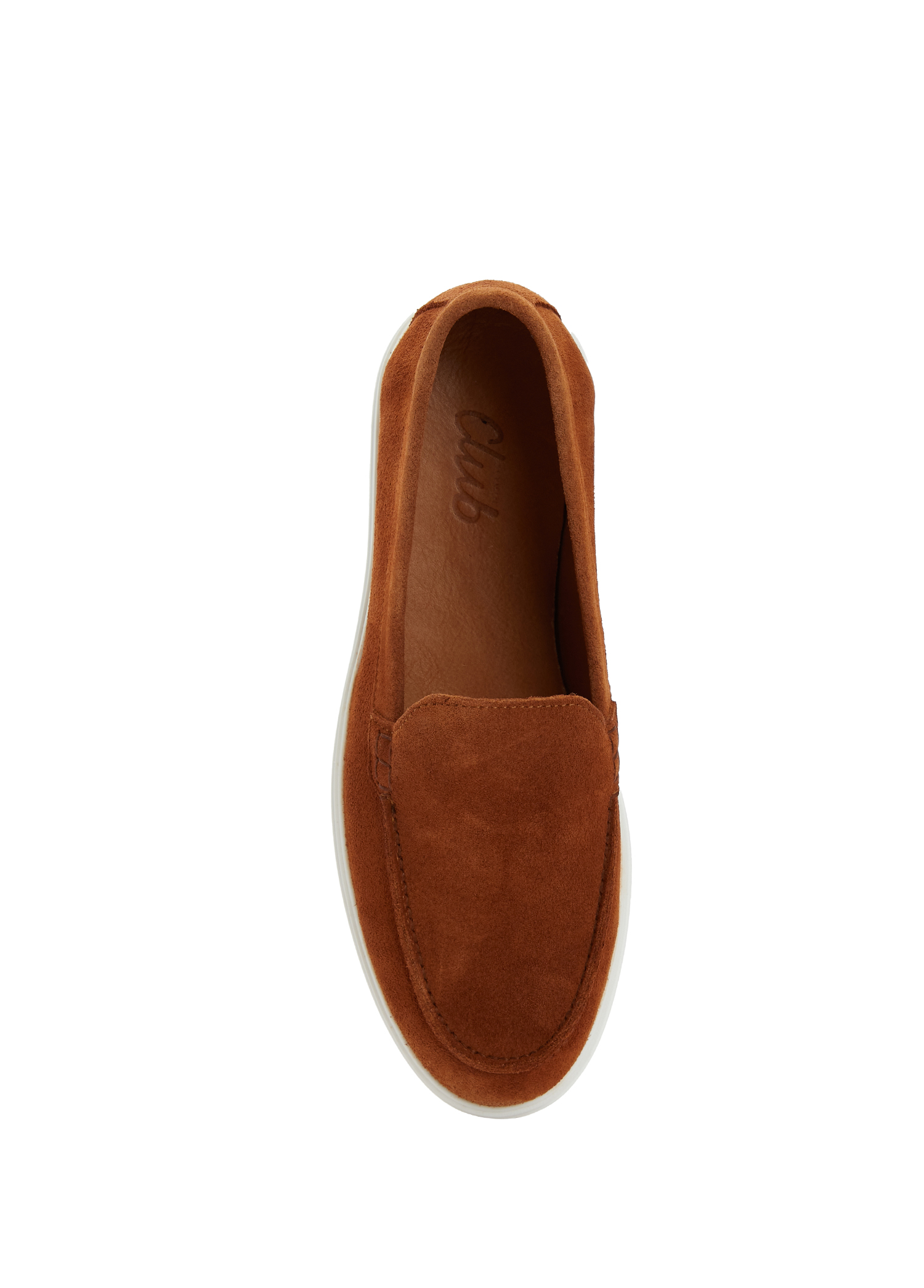 Taba Kadın Süet Loafer_3