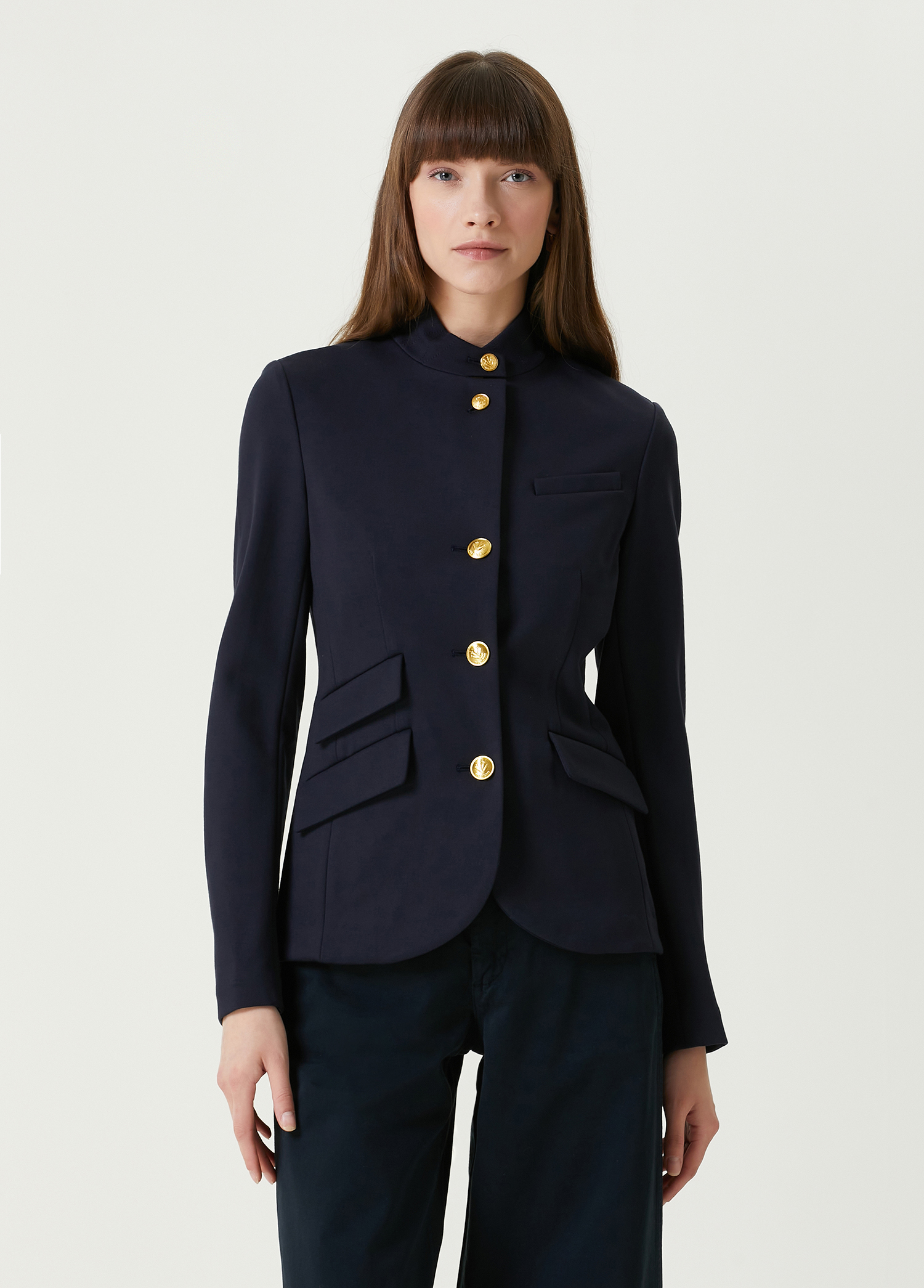 Slade Ponte Lacivert Blazer