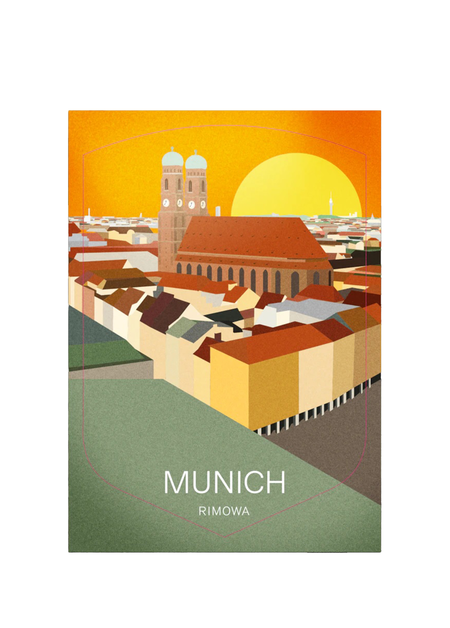 Munich Landmark Sticker