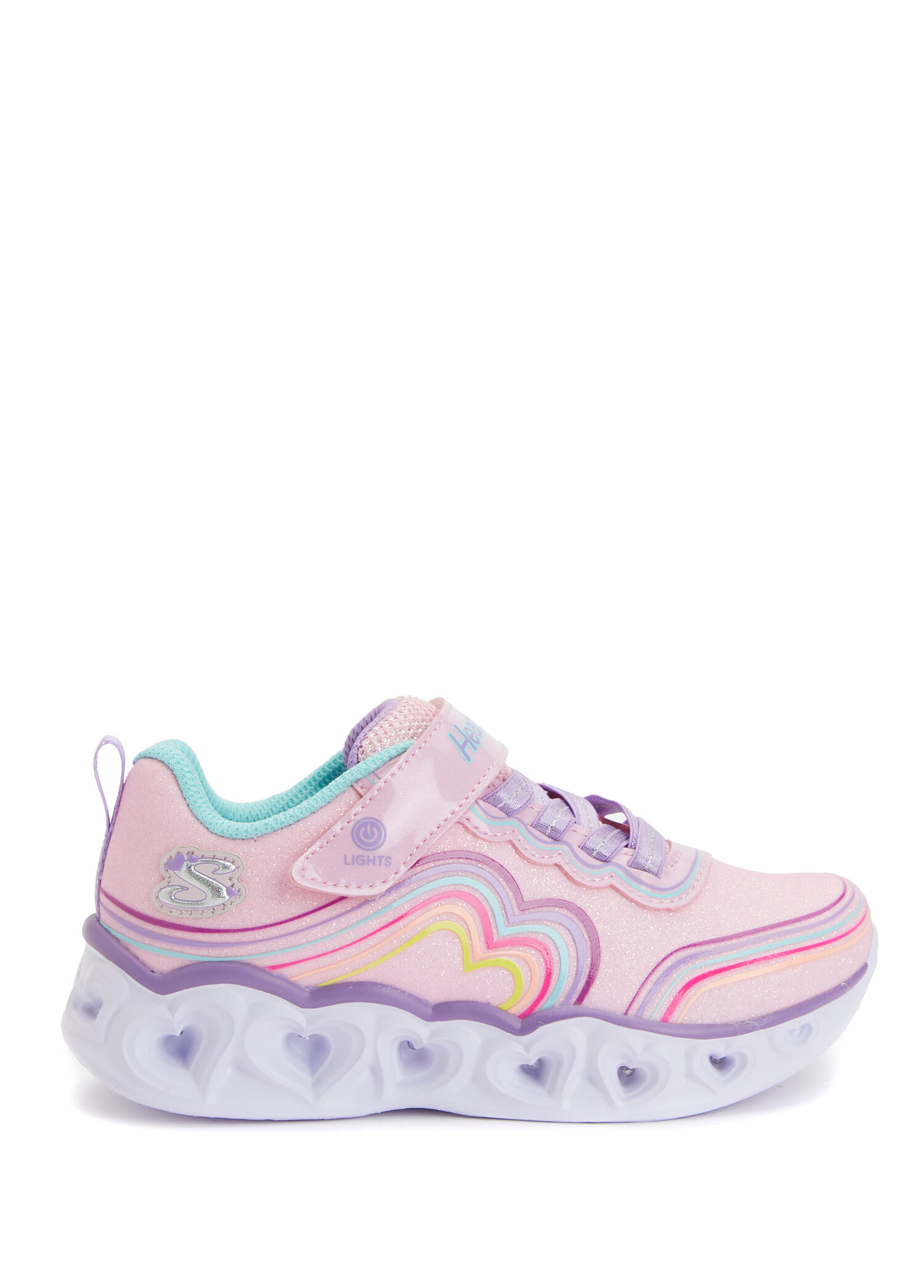Heart Lights-Retro Hearts Kız Çocuk Sneaker
