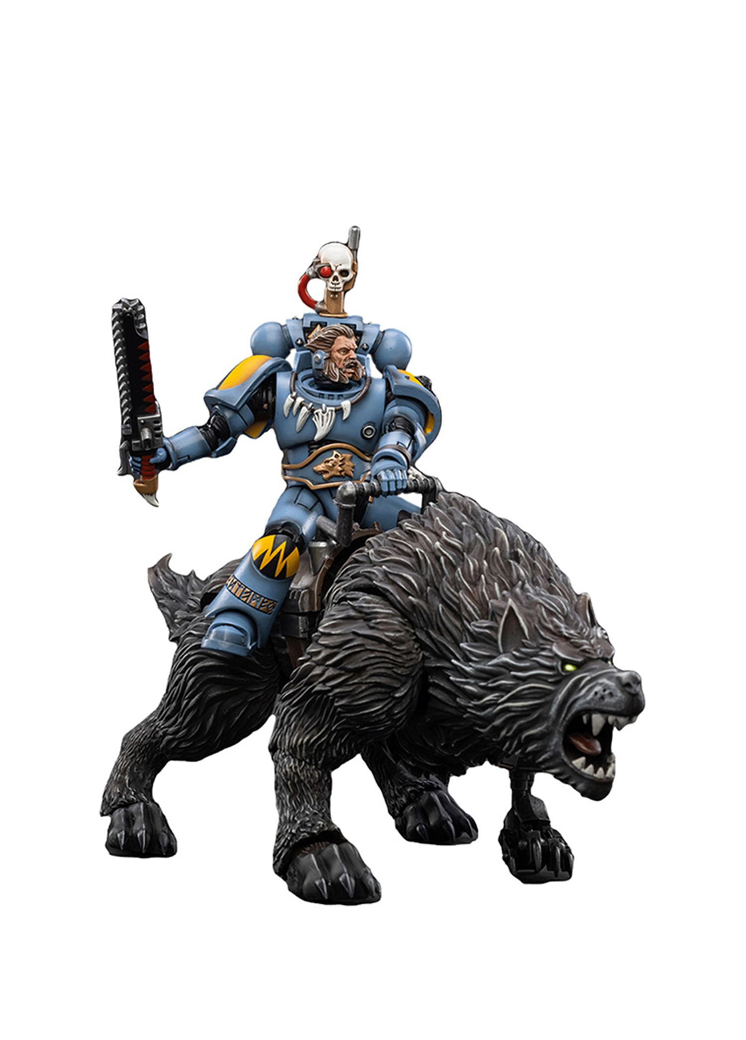 Space Wolves Thunderwolf Cavalry Frode Figür Oyuncak