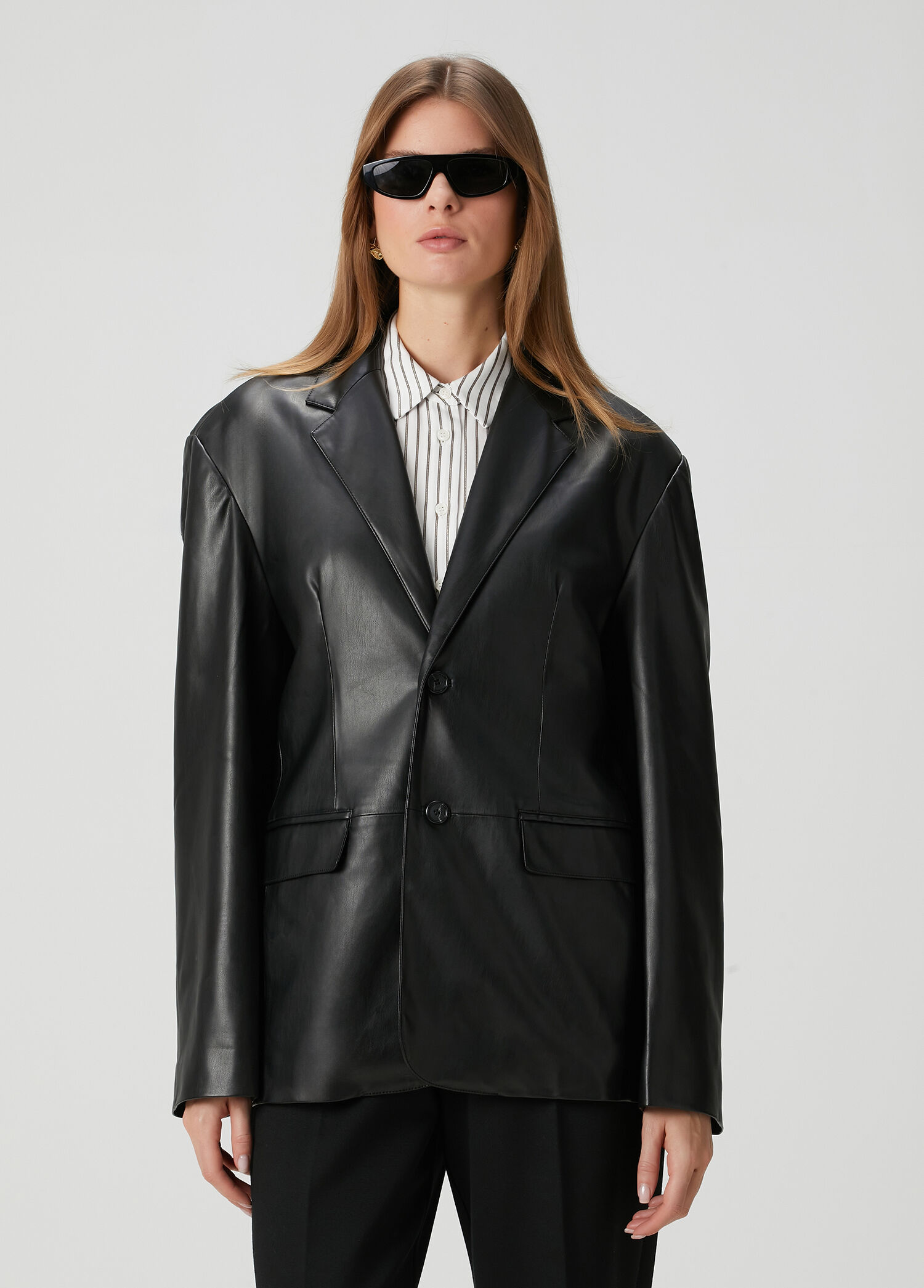 Olympia Siyah Blazer
